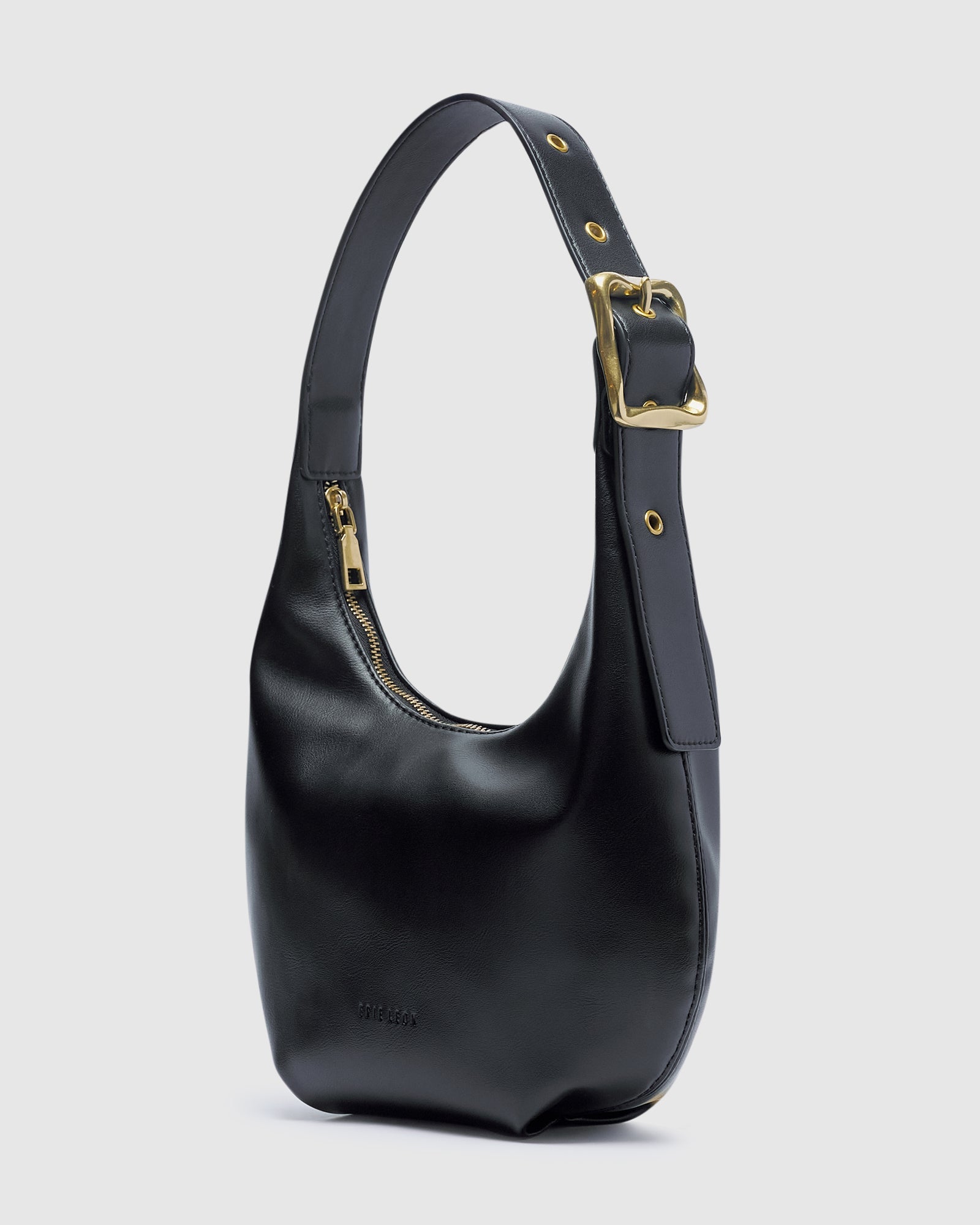 Brie Leon Everyday Croissant Bag - Black