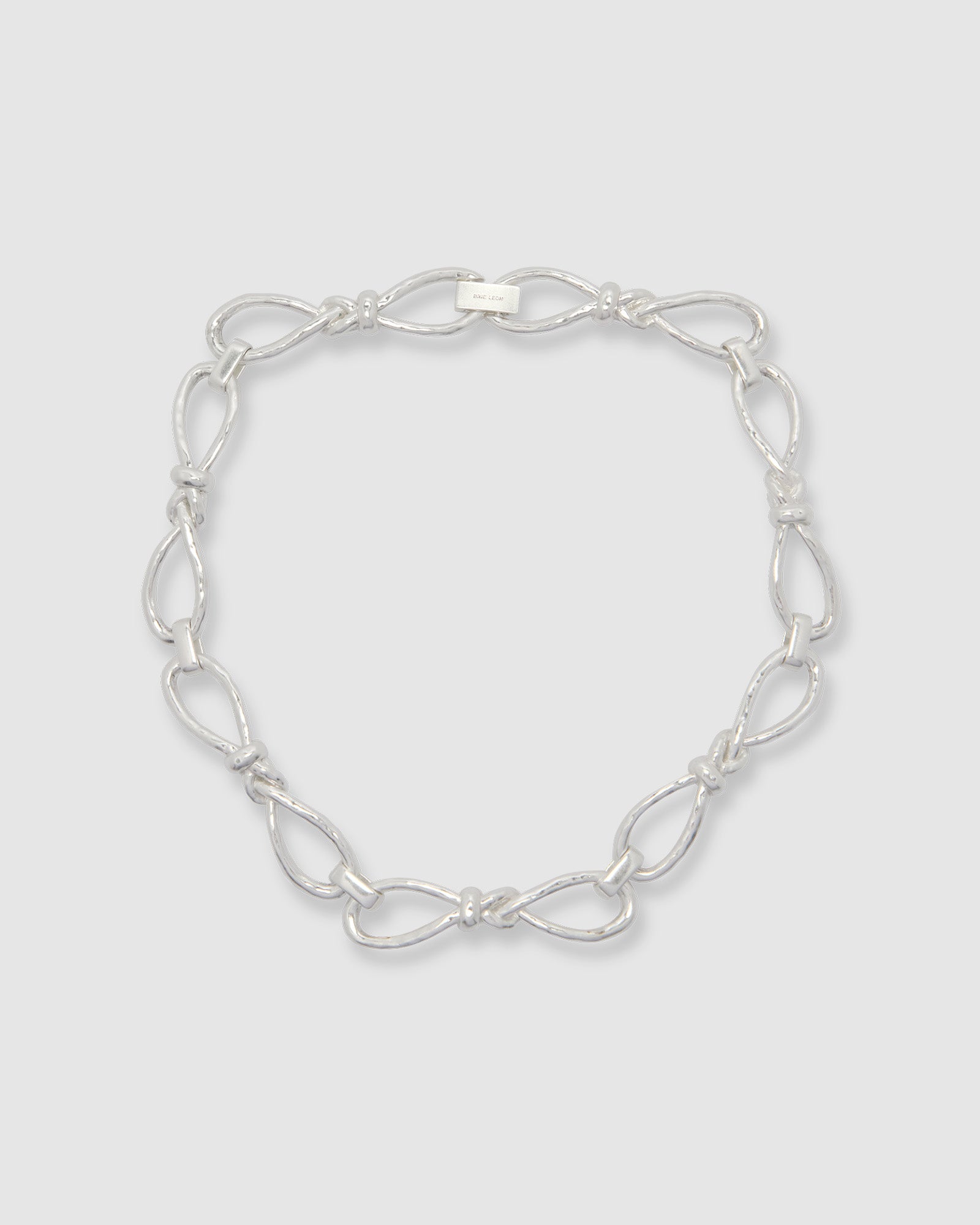 Brie Leon Knotted Choker - Silver