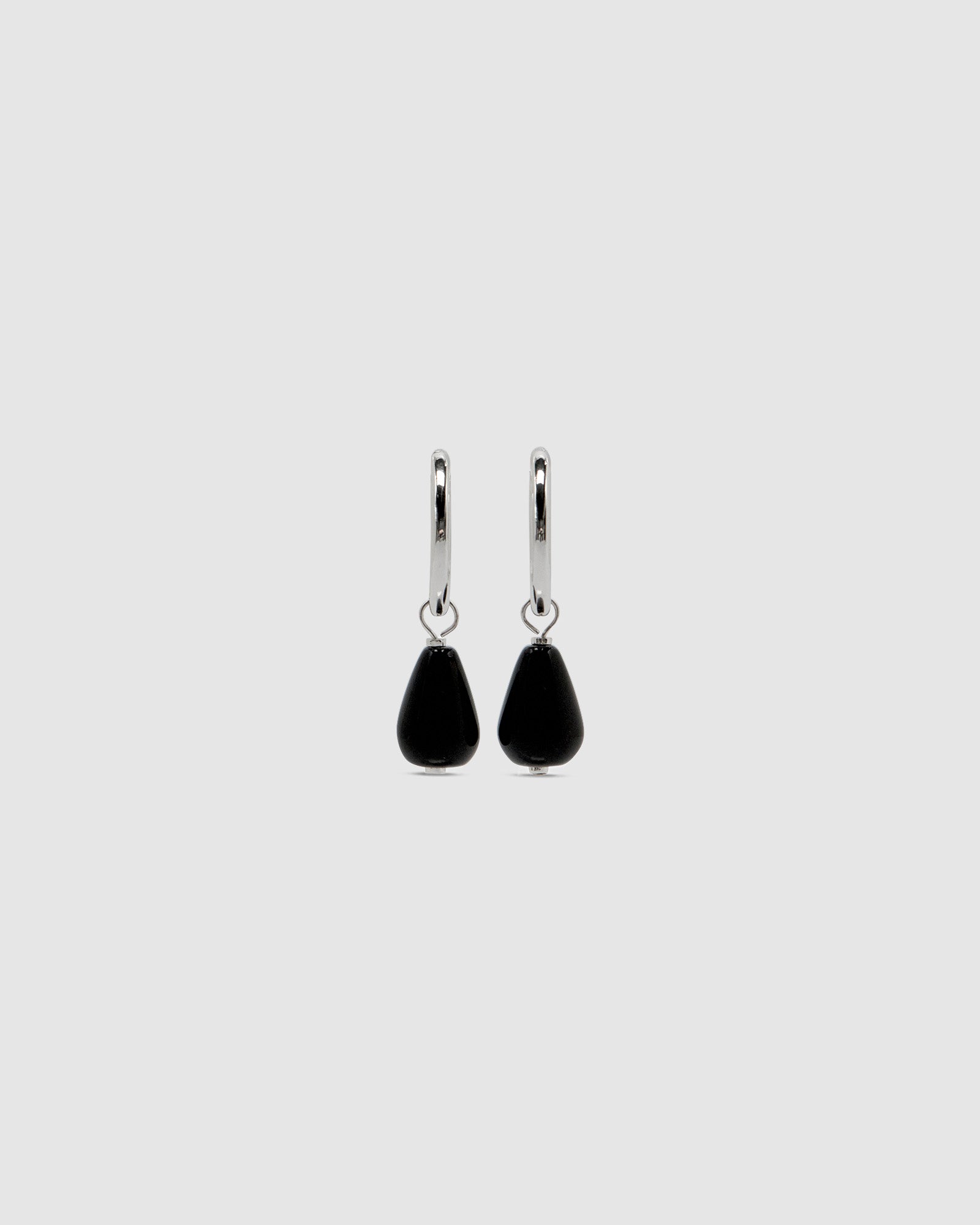 Brie Leon Santiago Earrings - Silver / Black