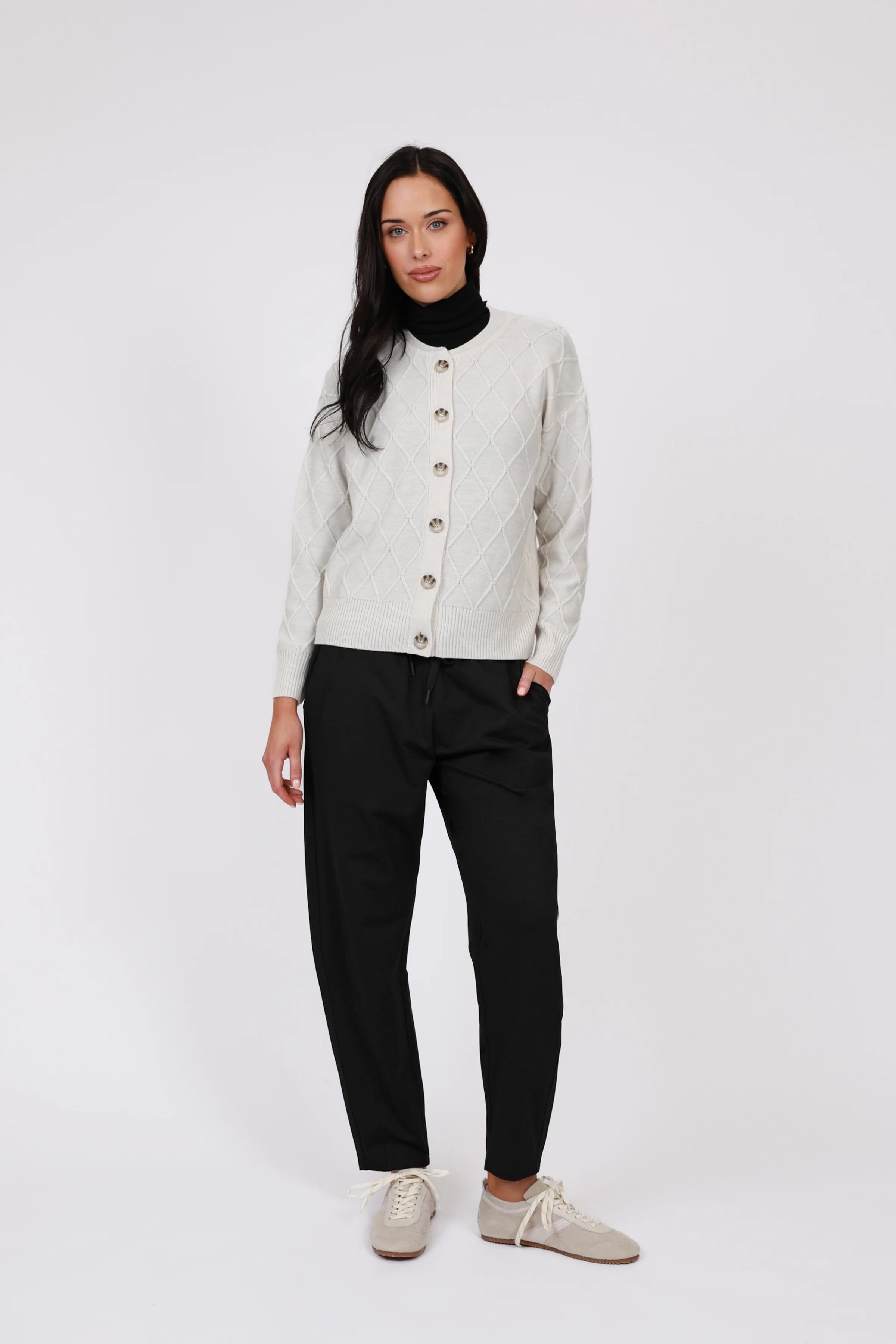 Marlow Barrel Trackie - Black