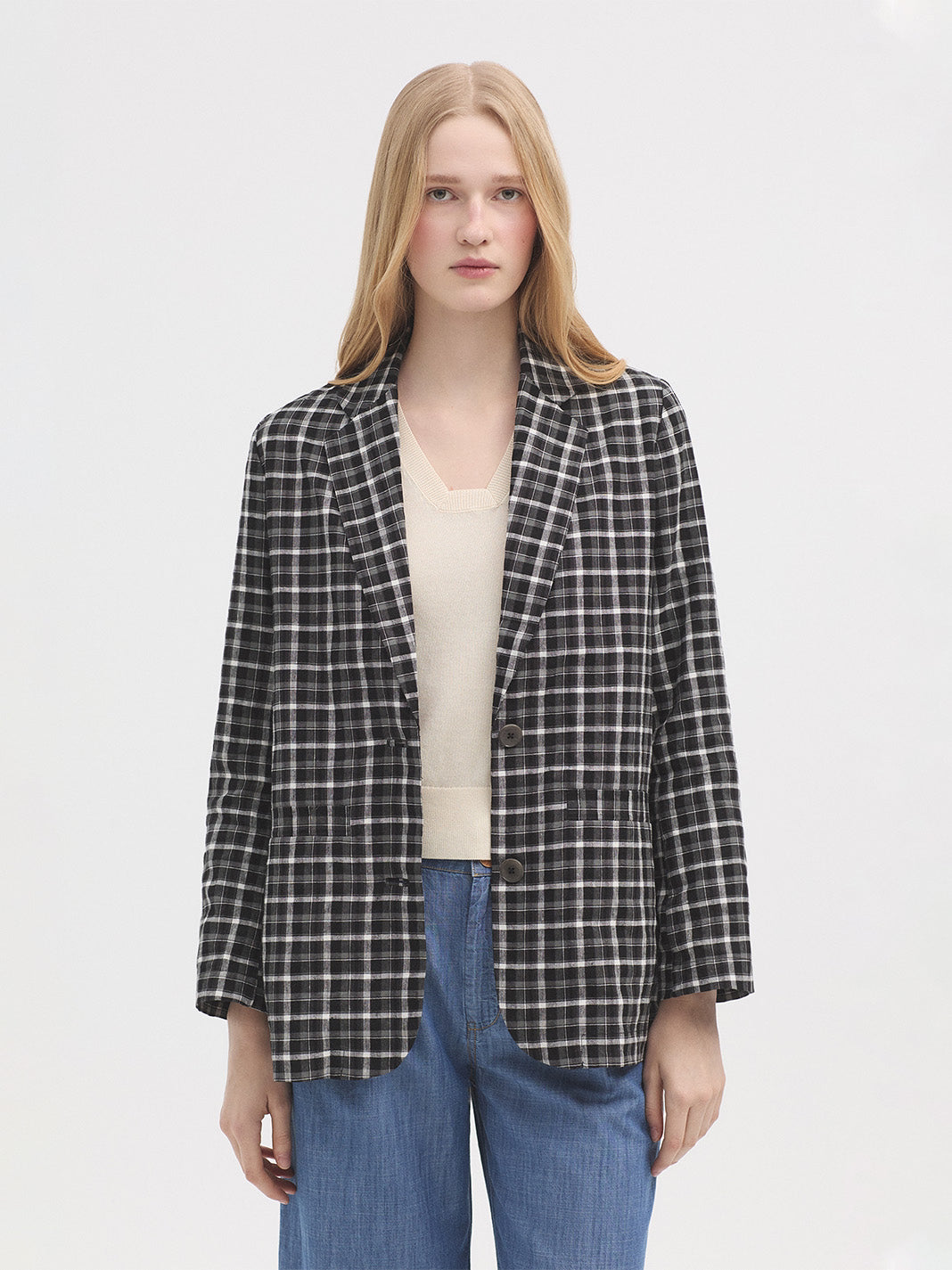 Checked Pacific Blazer