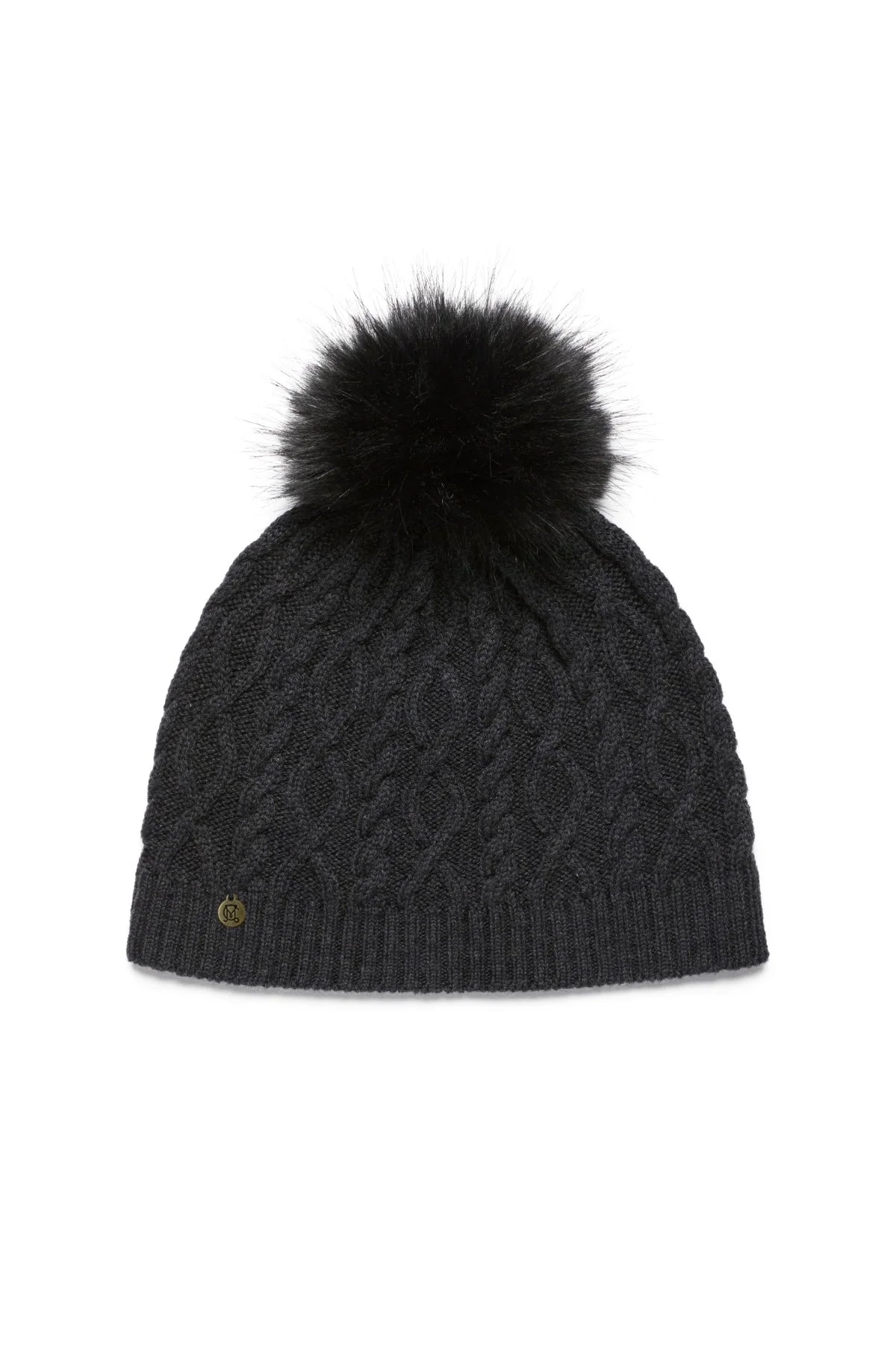 Merino Beanie - Charcoal
