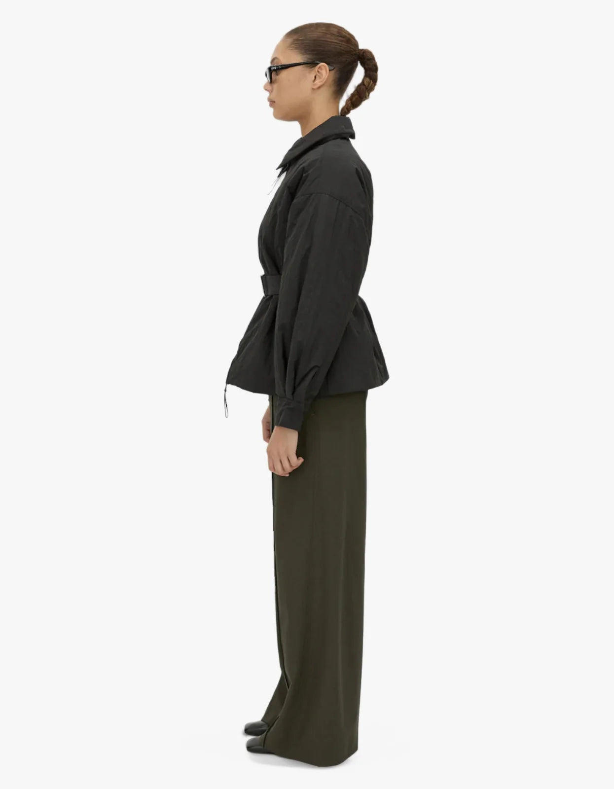 CAMILLA AND MARC Manon Padded Belted Jacket – Black