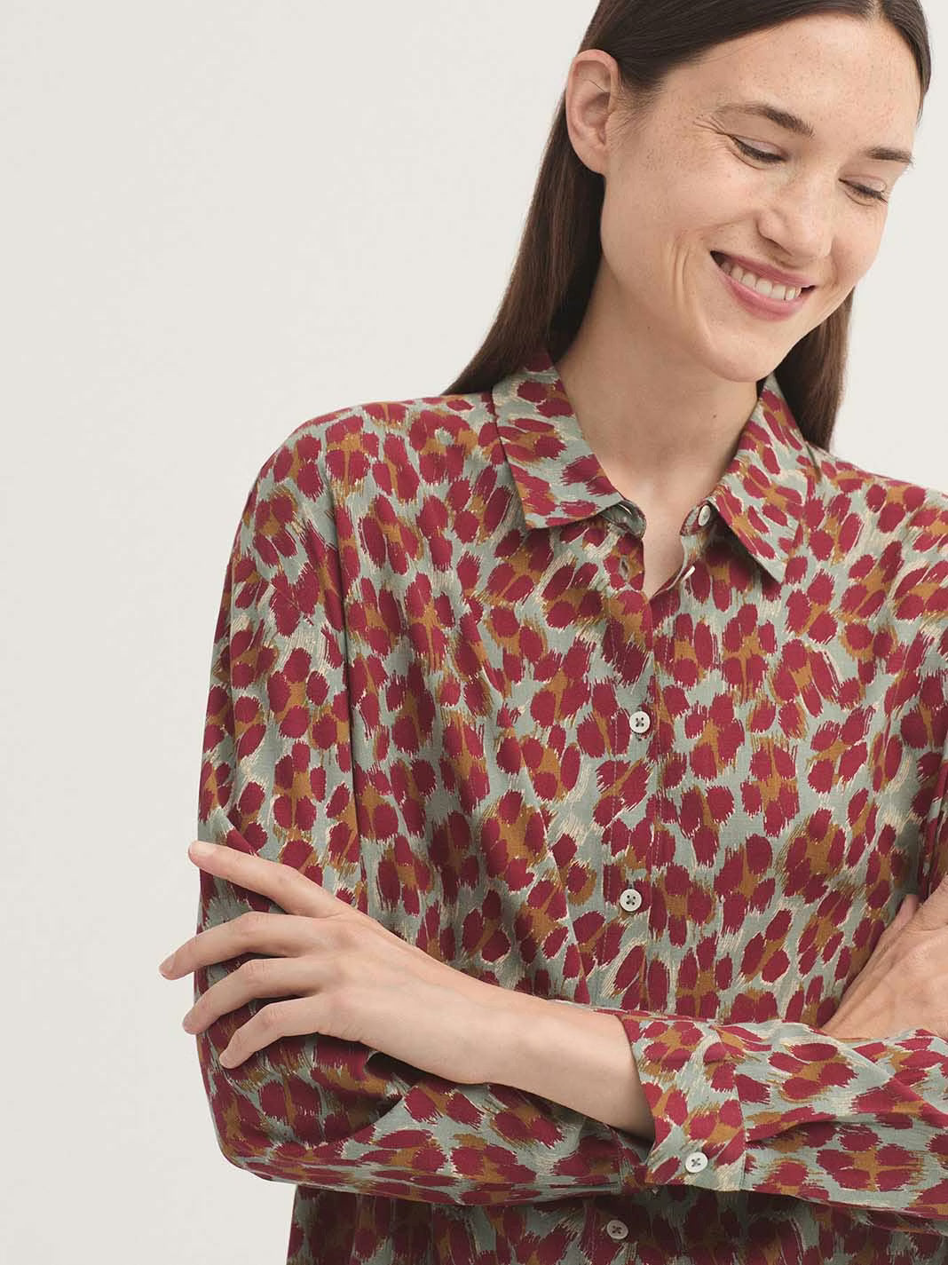 Leopard Shirt - Red