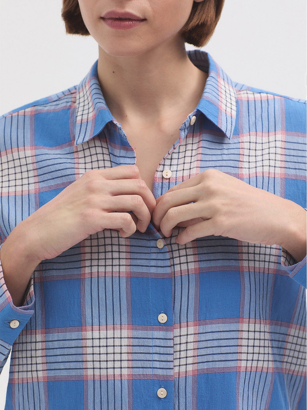 Checkered Shirt - Blue