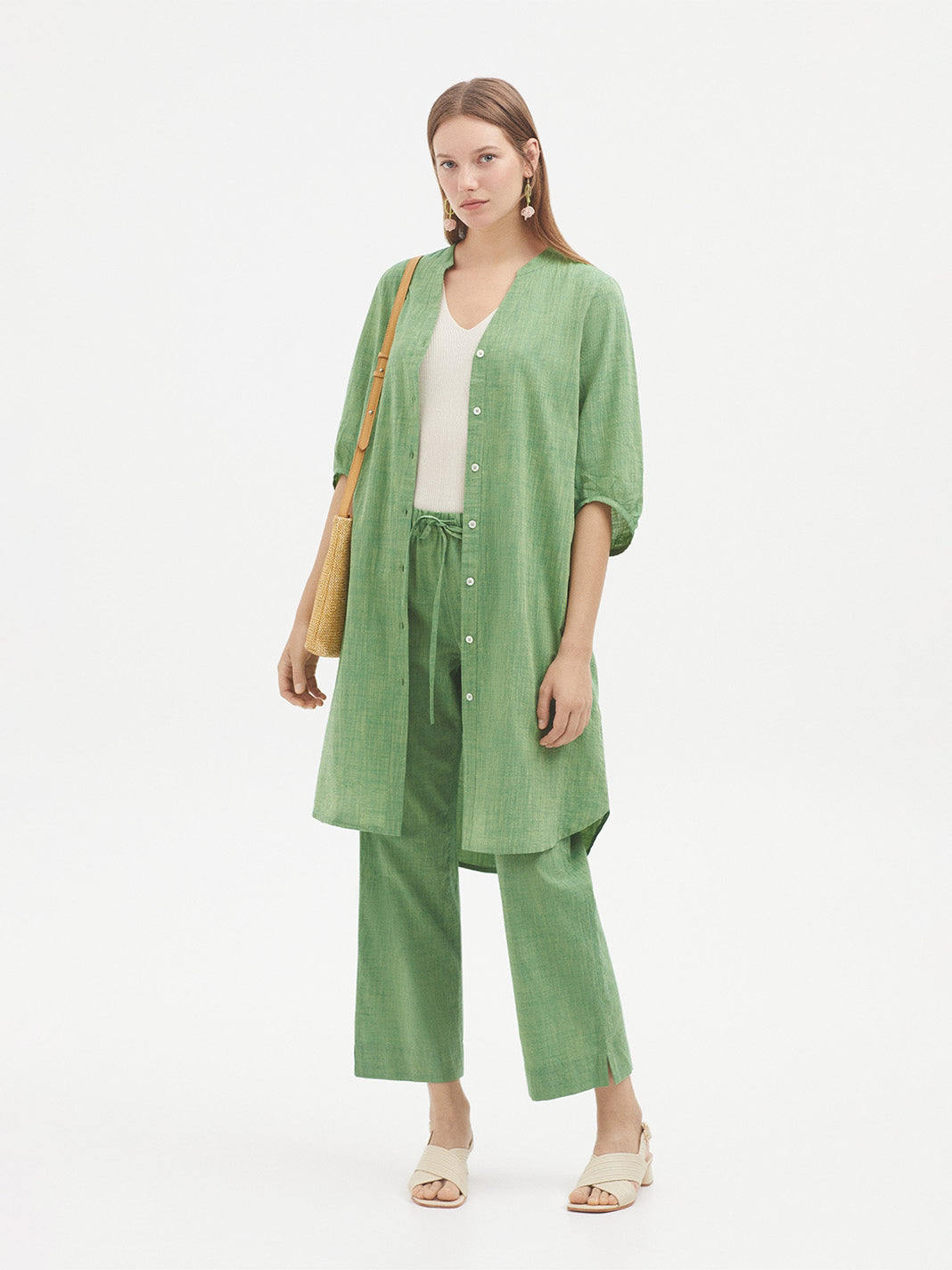 Chambray Shirt - Green