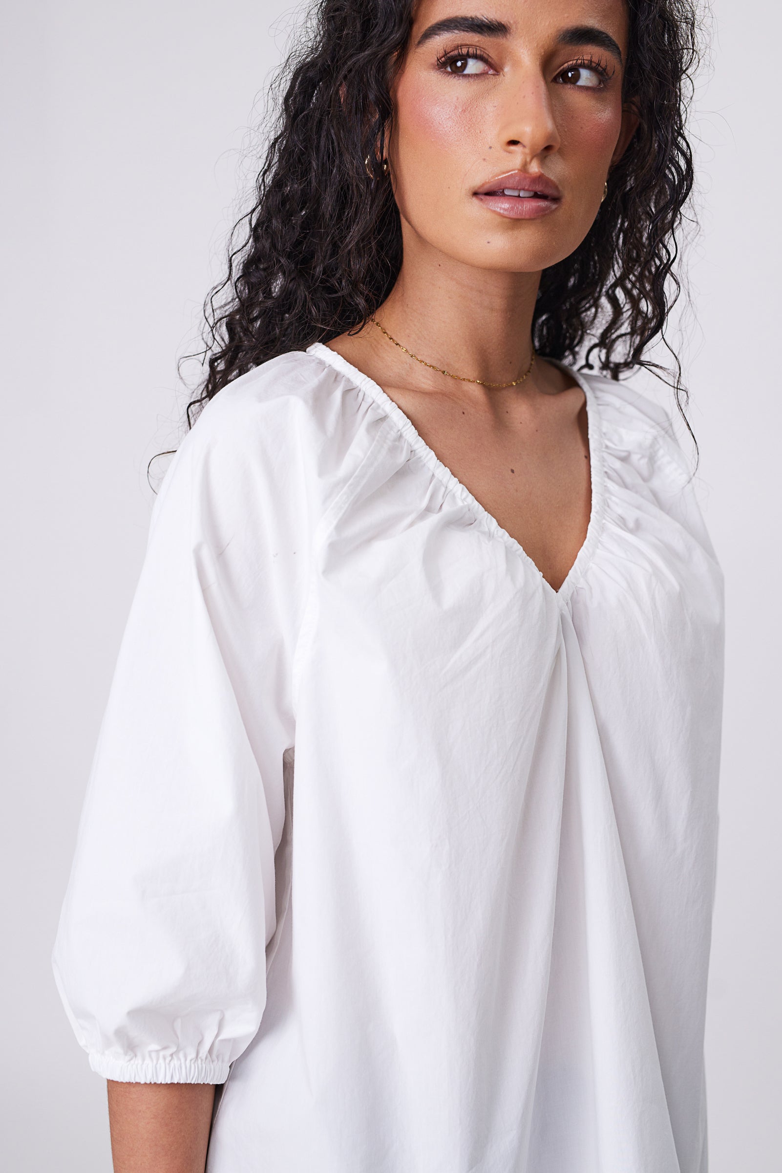 Cascade Blouse - Chalk