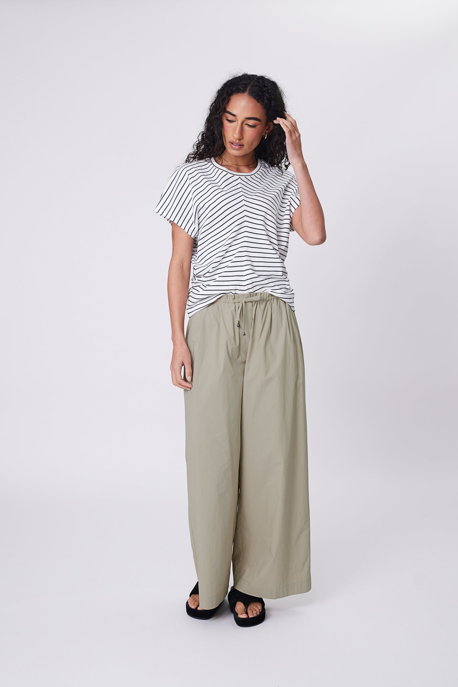 Cascade Longline Pant - Hummus