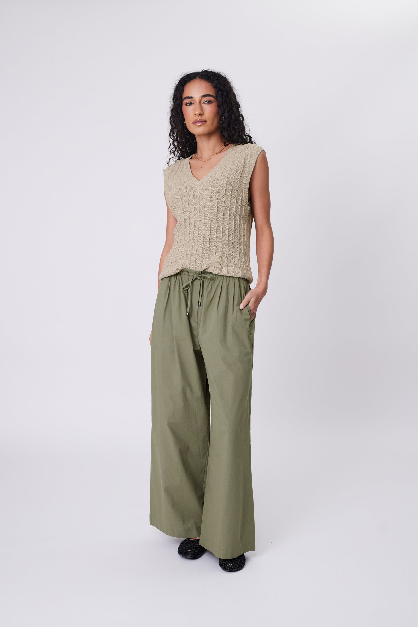 Cascade Longline Pant - Laurel