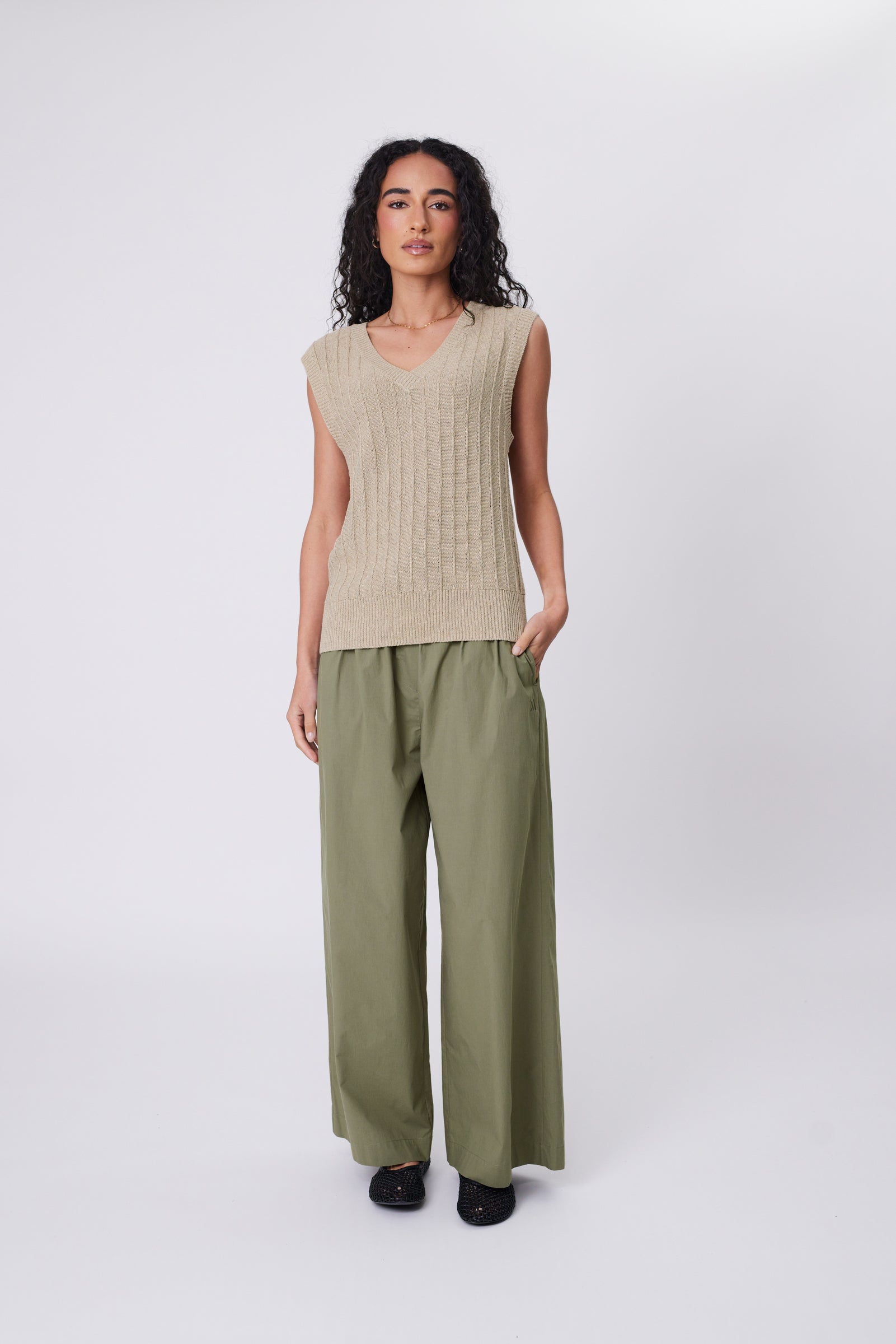 Cascade Longline Pant - Laurel