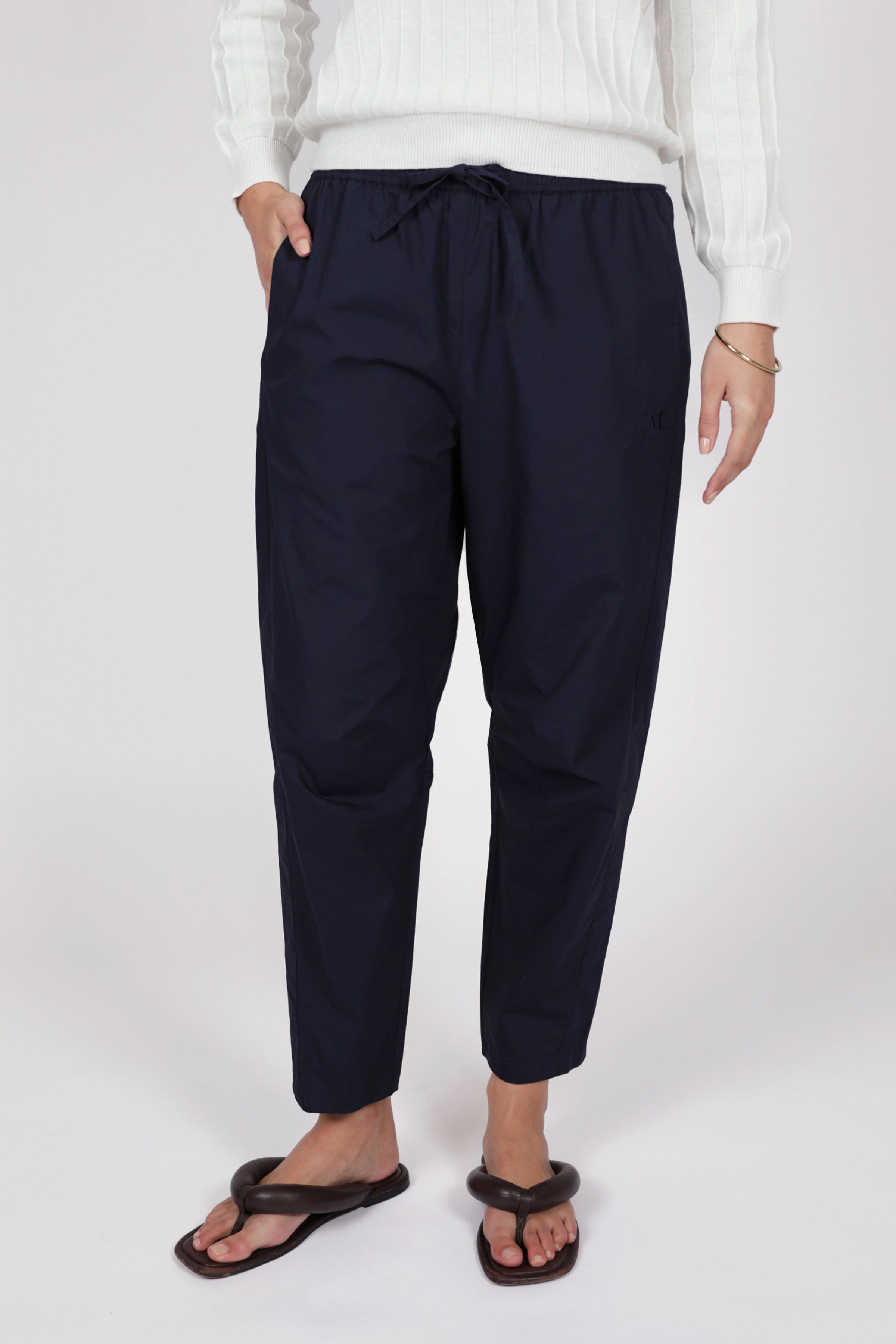 Marlow Cora Barrel Pant - Ink