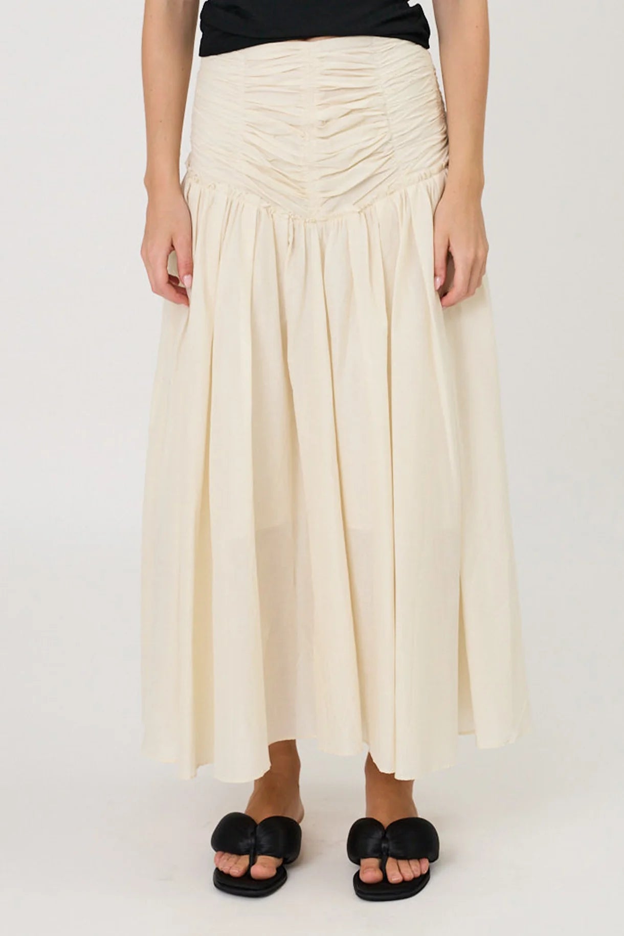 Remain Monte Skirt - Bone