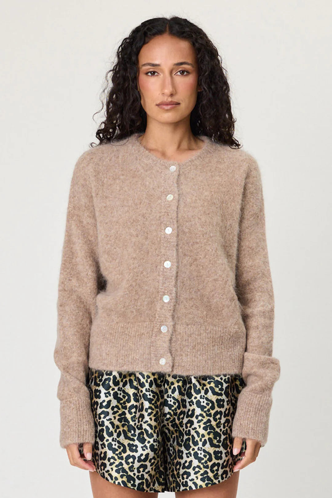 Morgan Cardi - Latte