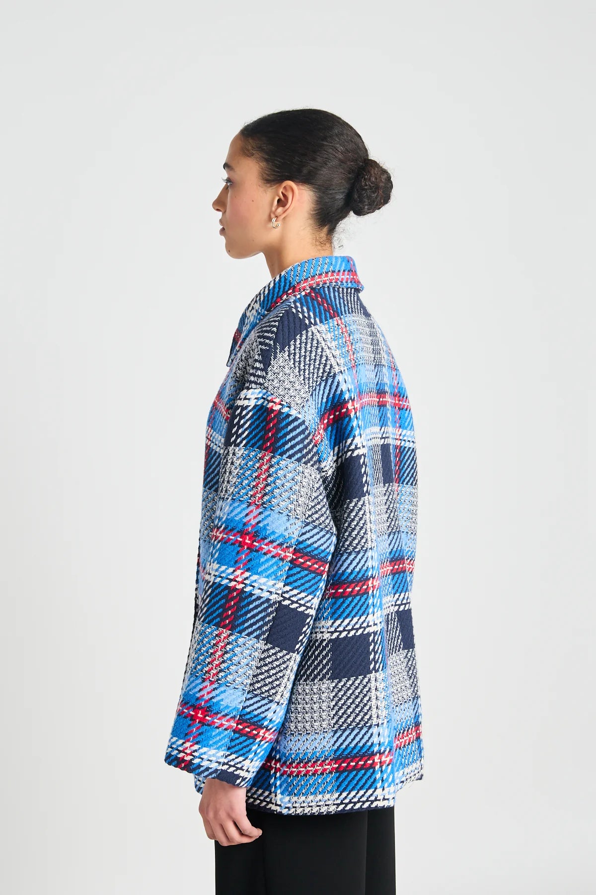 13th Floor Jacket - Navy Plaid