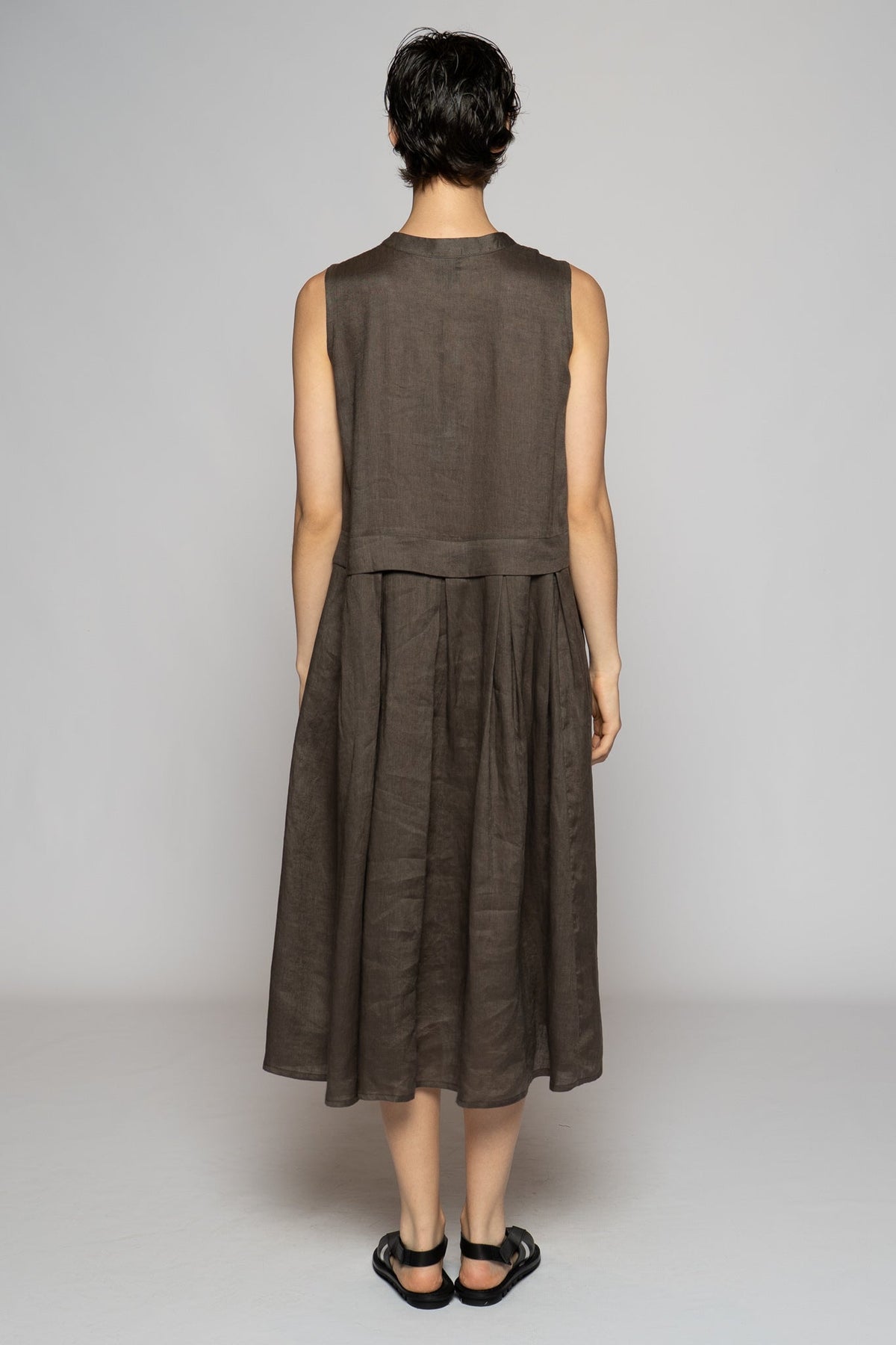 Dogstar Halo Pin Dress - Truffle