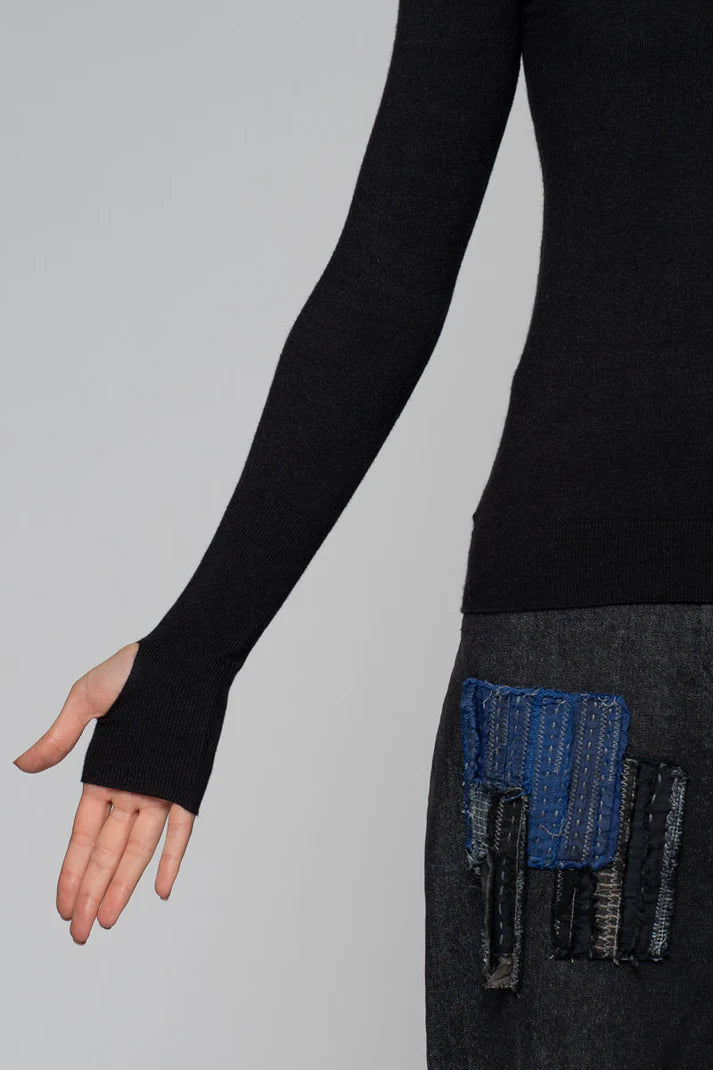 Sayuri High Neck - Black