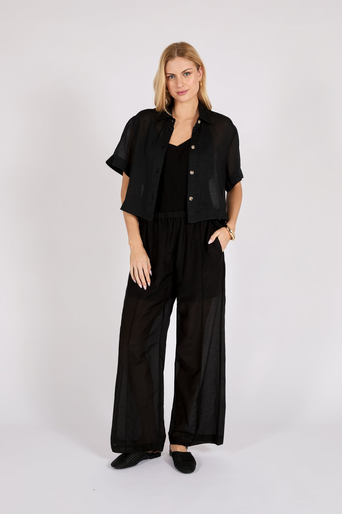 Marlow Dawn Shirt - Black