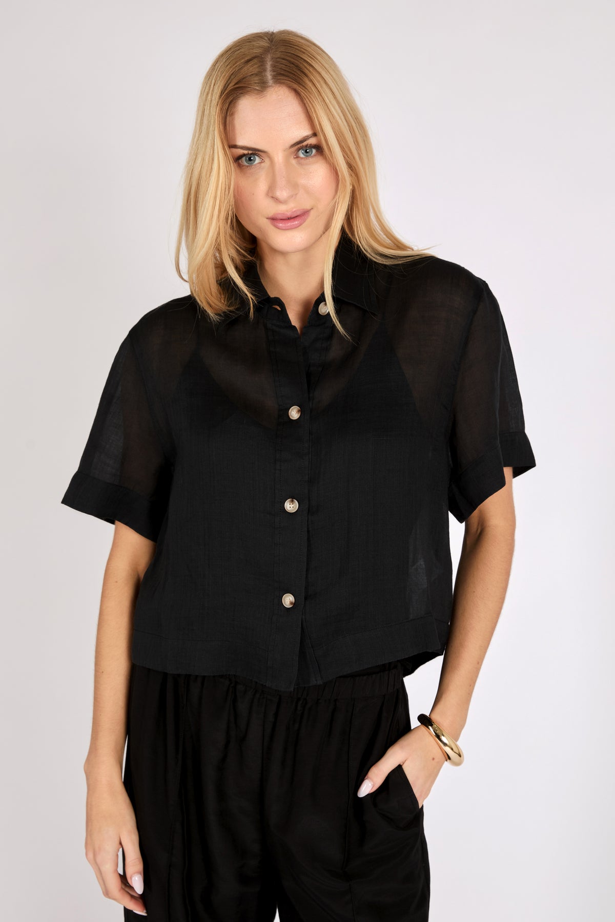 Marlow Dawn Shirt - Black