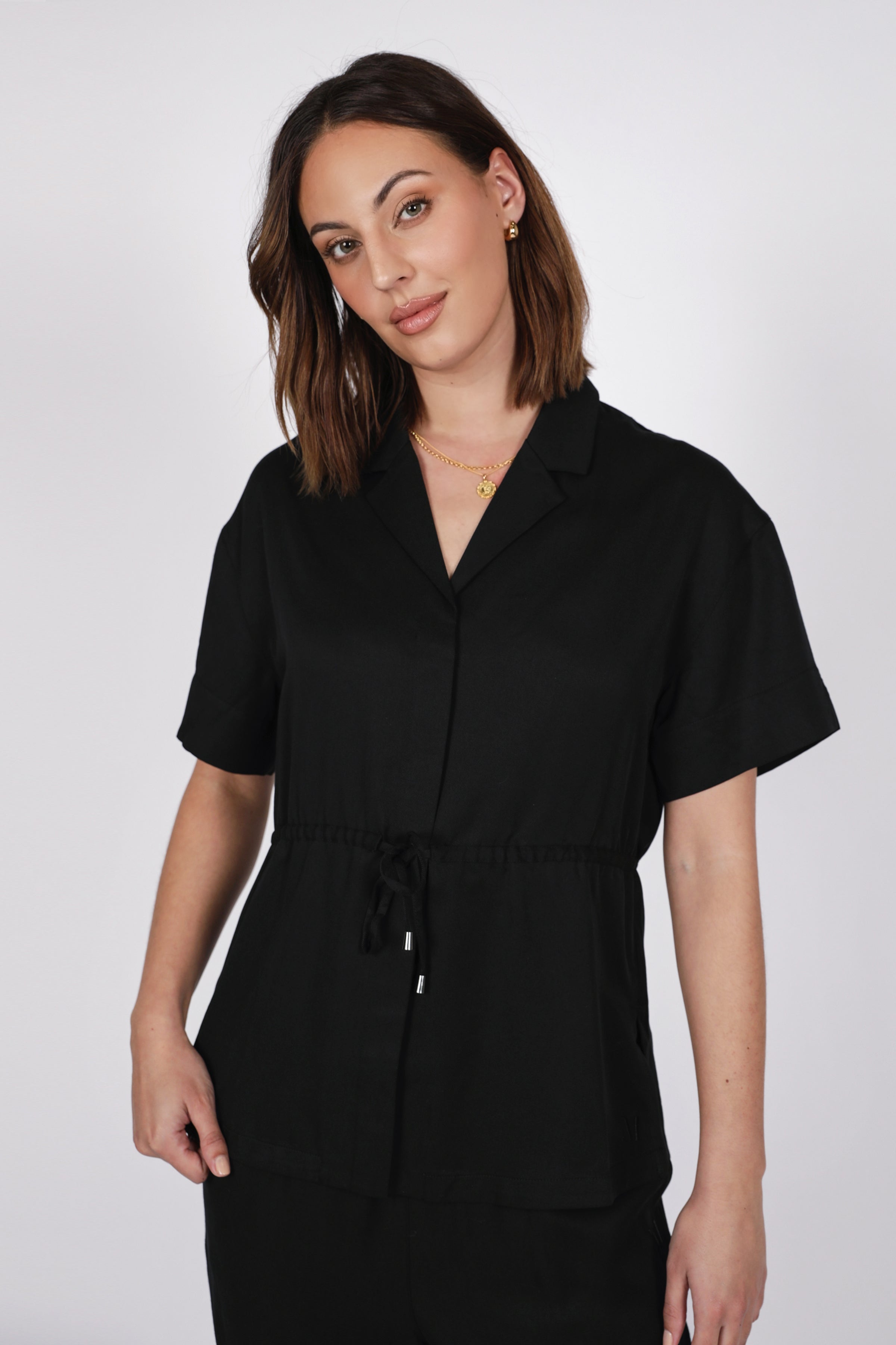 Marlow Eclipse Shirt - Black