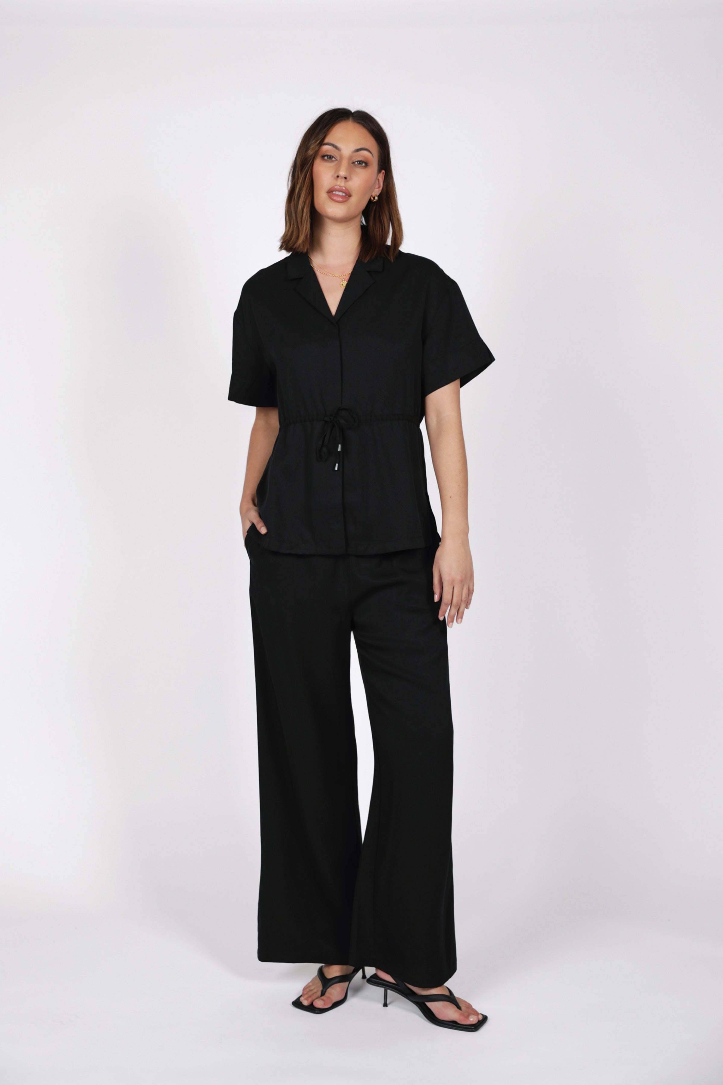 Marlow Eclipse Shirt - Black