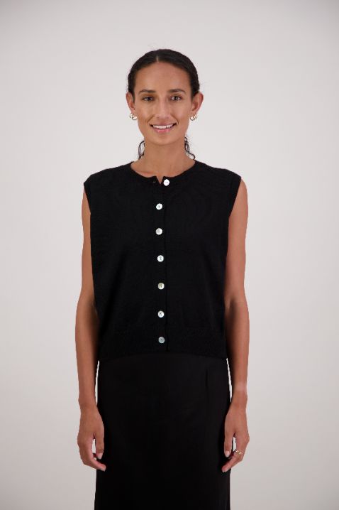 Fifi Vest - Black