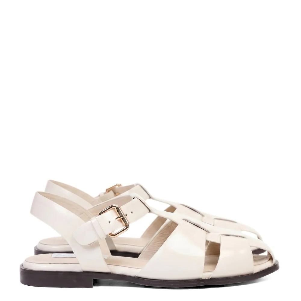 Kathryn Wilson Rowan Sandal - Stone Hi Shine
