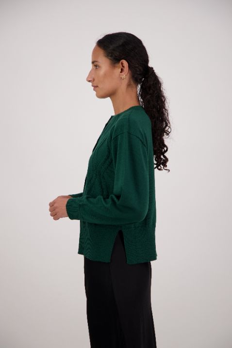 Fynn Cardigan - Olive