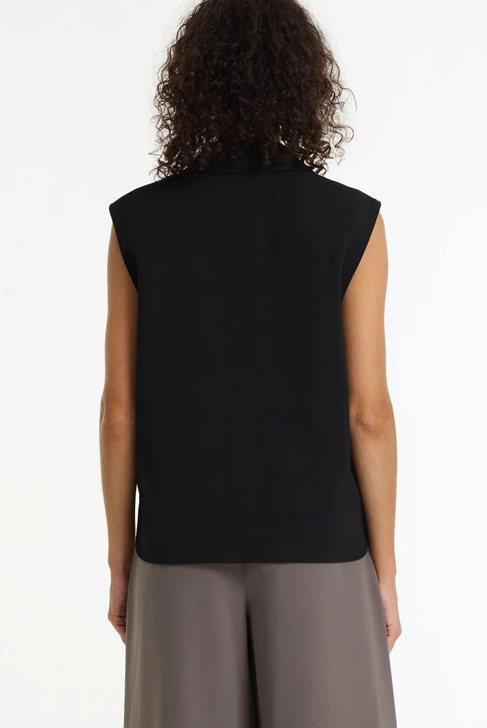BLAK Forevermore Tailored Vest - Black