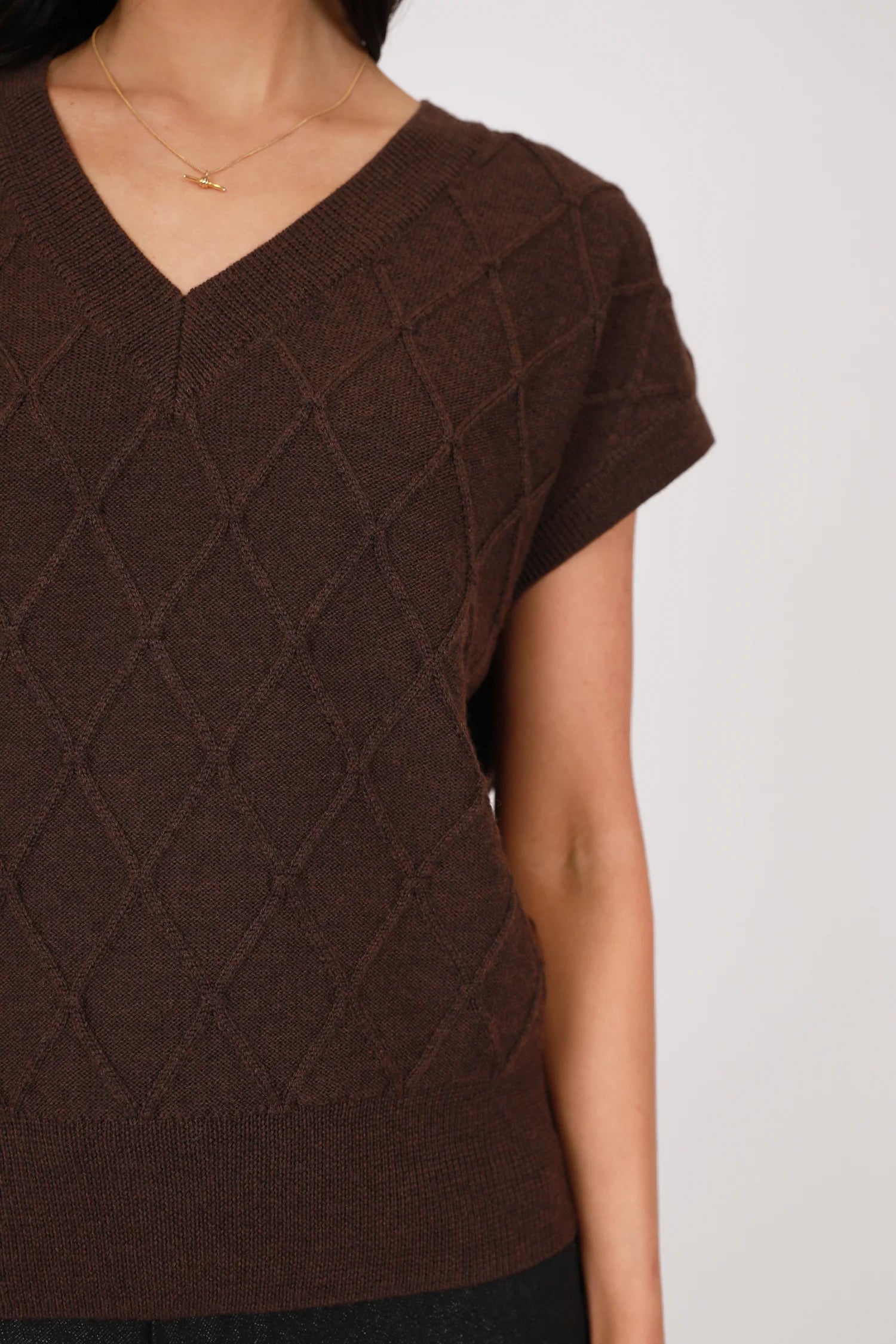 Marlow Frost Merino Vest - Java