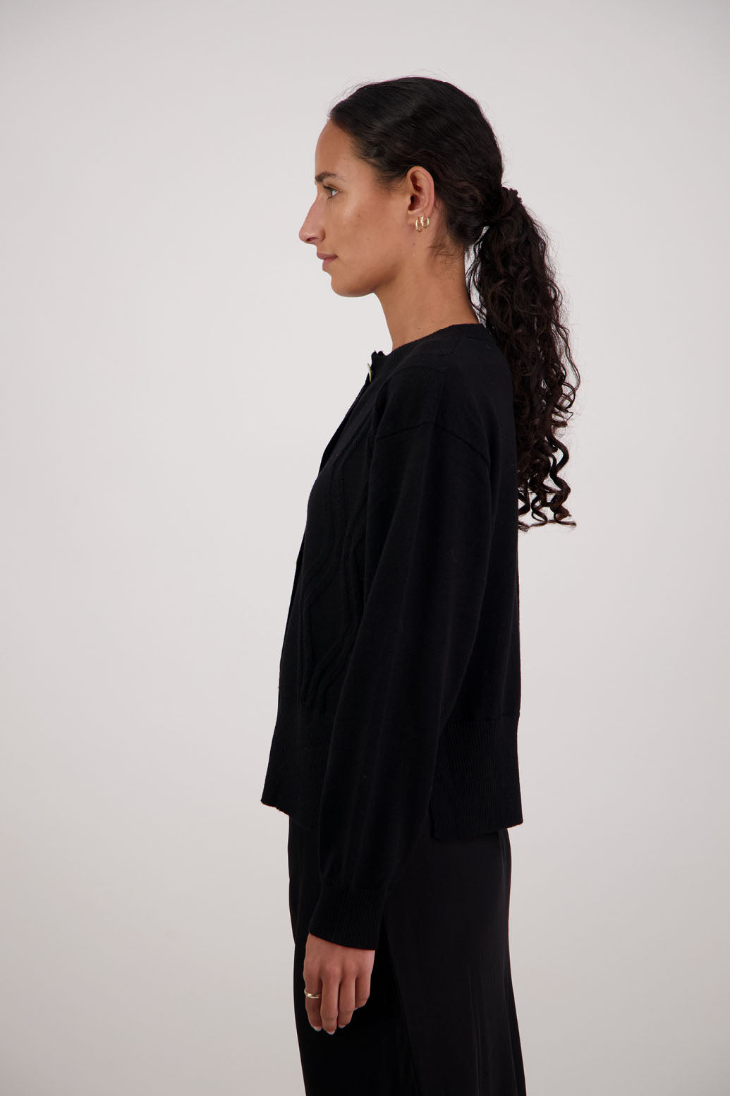 Fynn Cardigan - Black