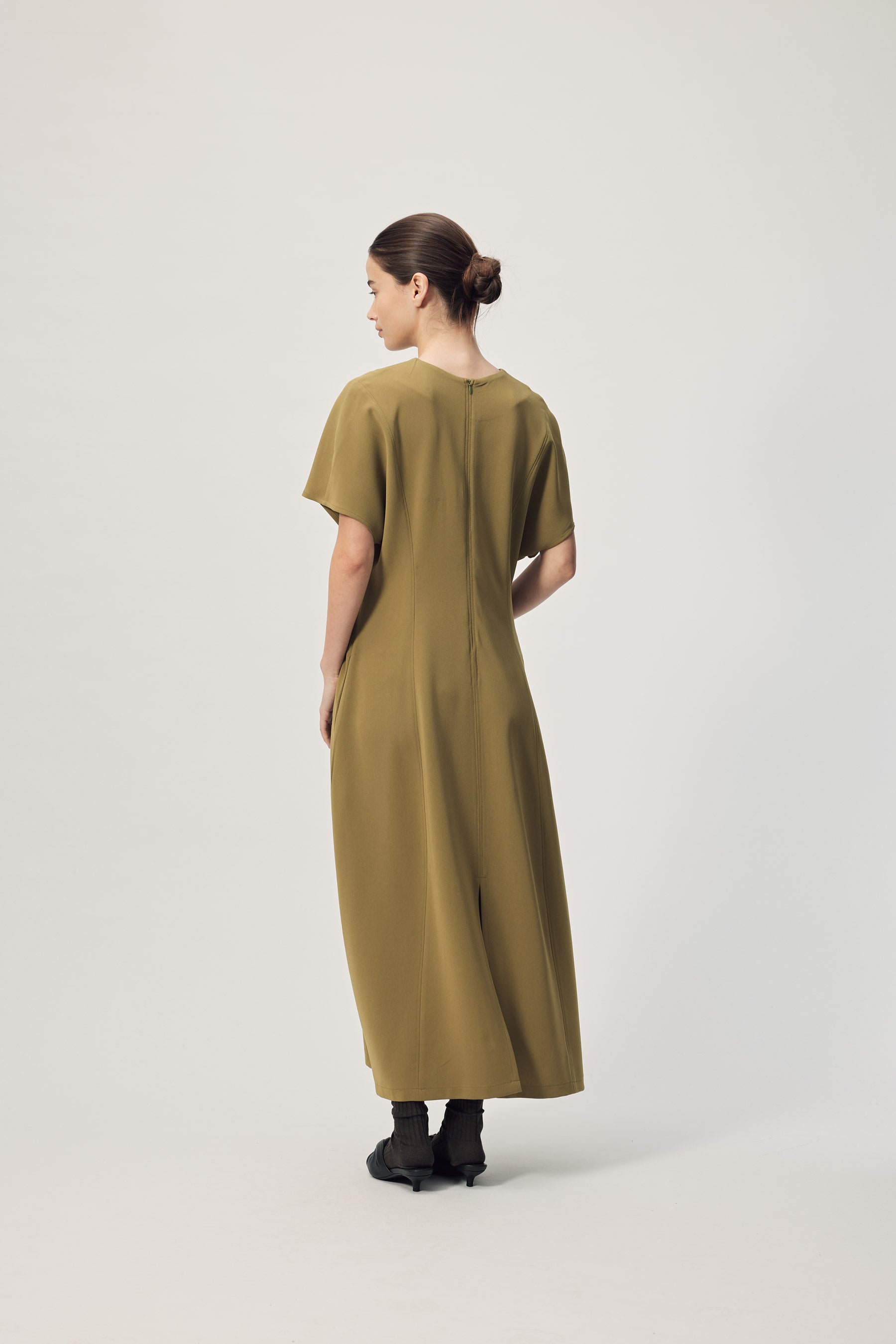 Marisol Dress - Sicilian Olive