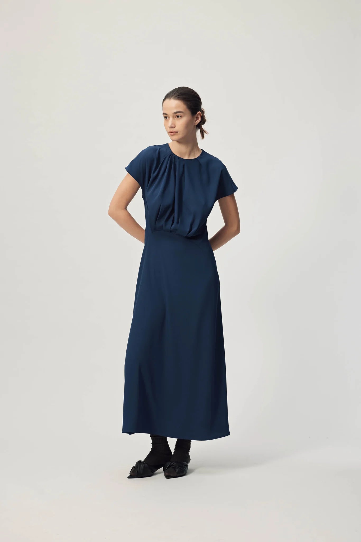 Gregory Julio Dress - Dark Purple