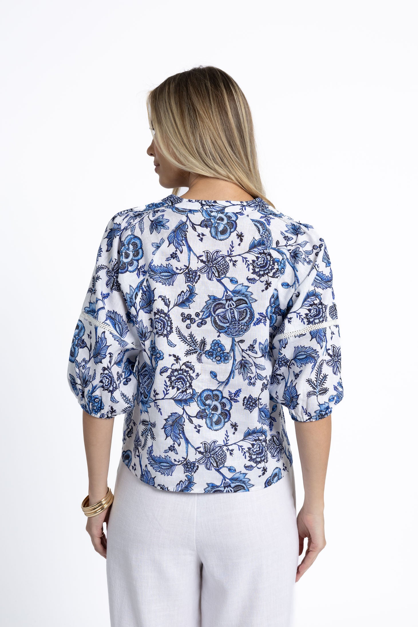 Rosa Blouse - Jardin Print
