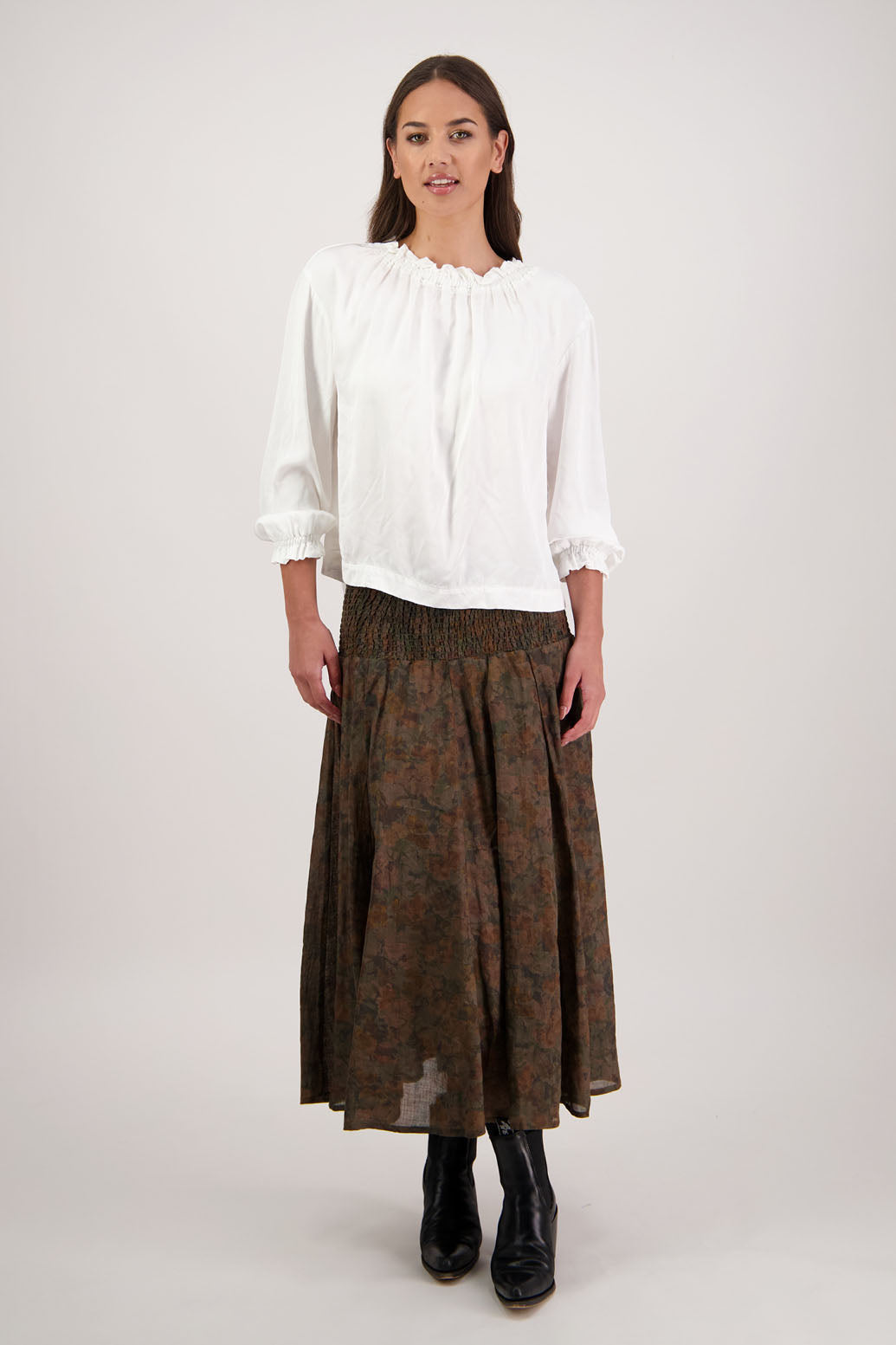 Hazelle Vintage Floral Skirt