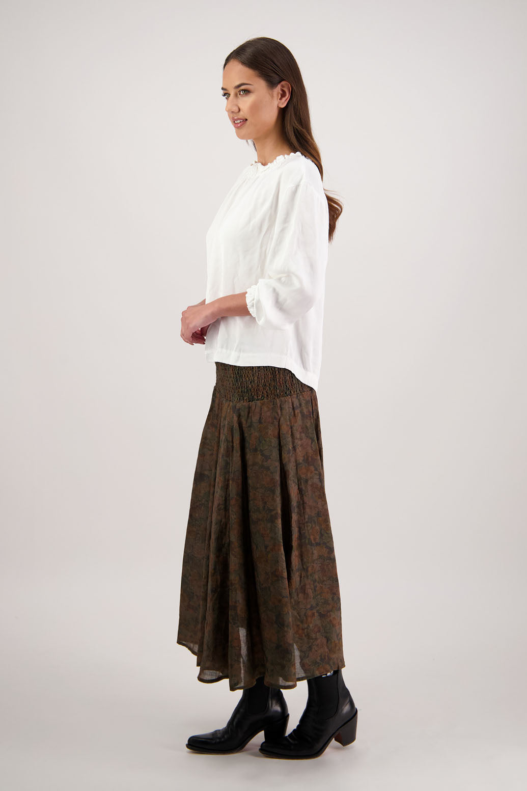 Hazelle Vintage Floral Skirt