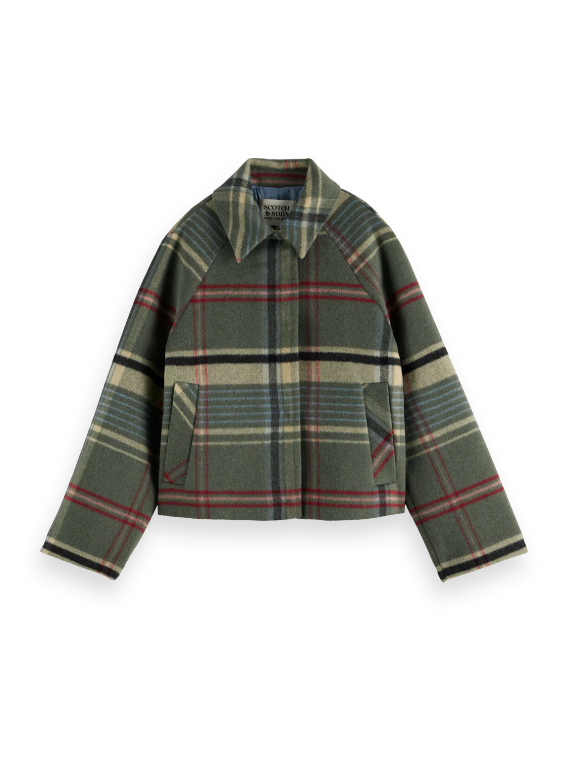Boxy Jacket - Thyme Check