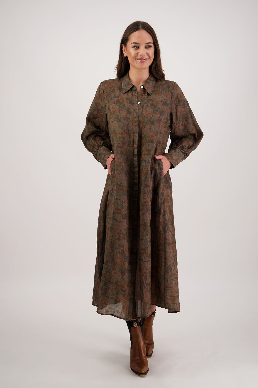 Hollie Vintage Floral Dress