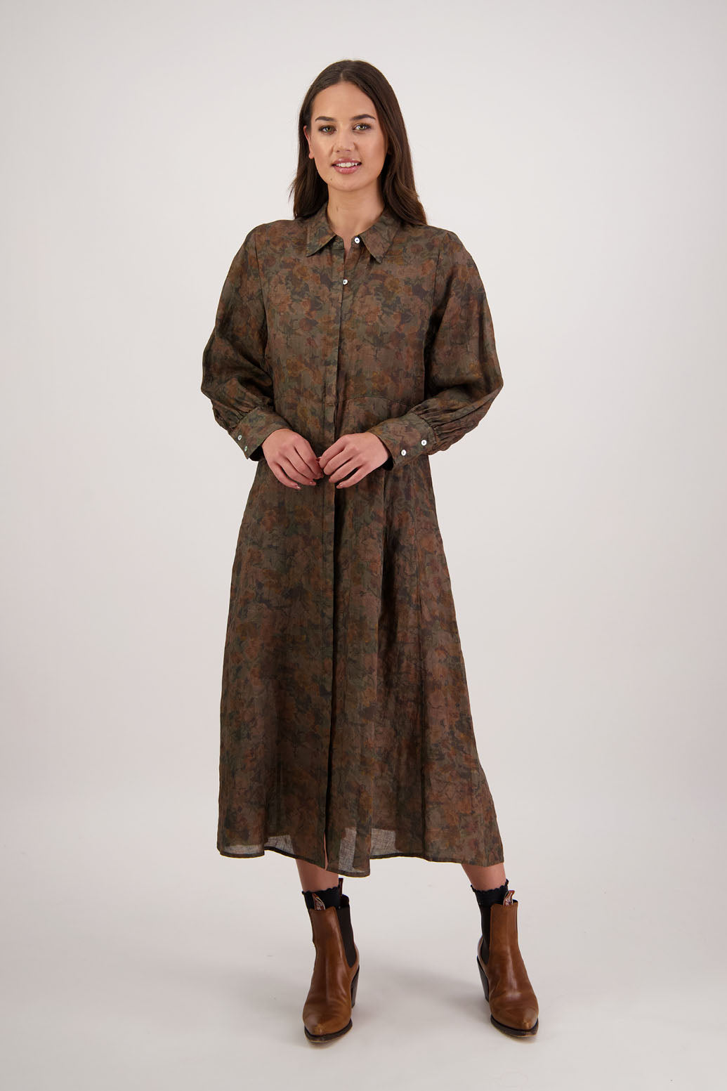 Hollie Vintage Floral Dress