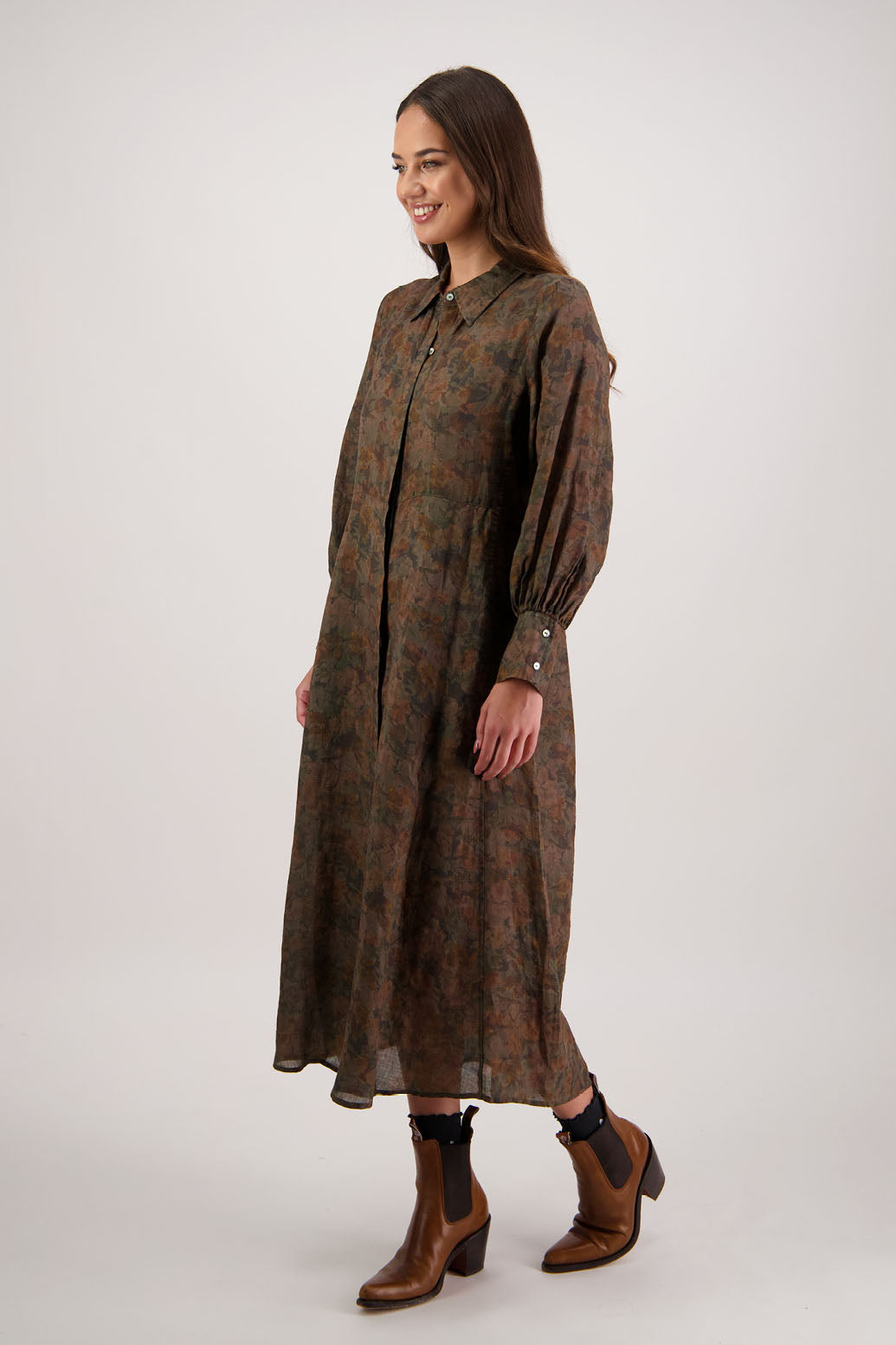 Hollie Vintage Floral Dress