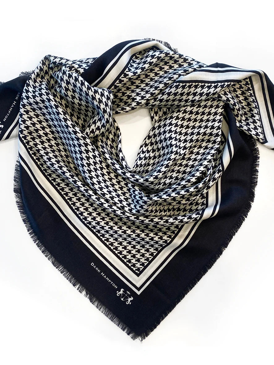 Dark Hampton The Hunter Wool Silk Scarf