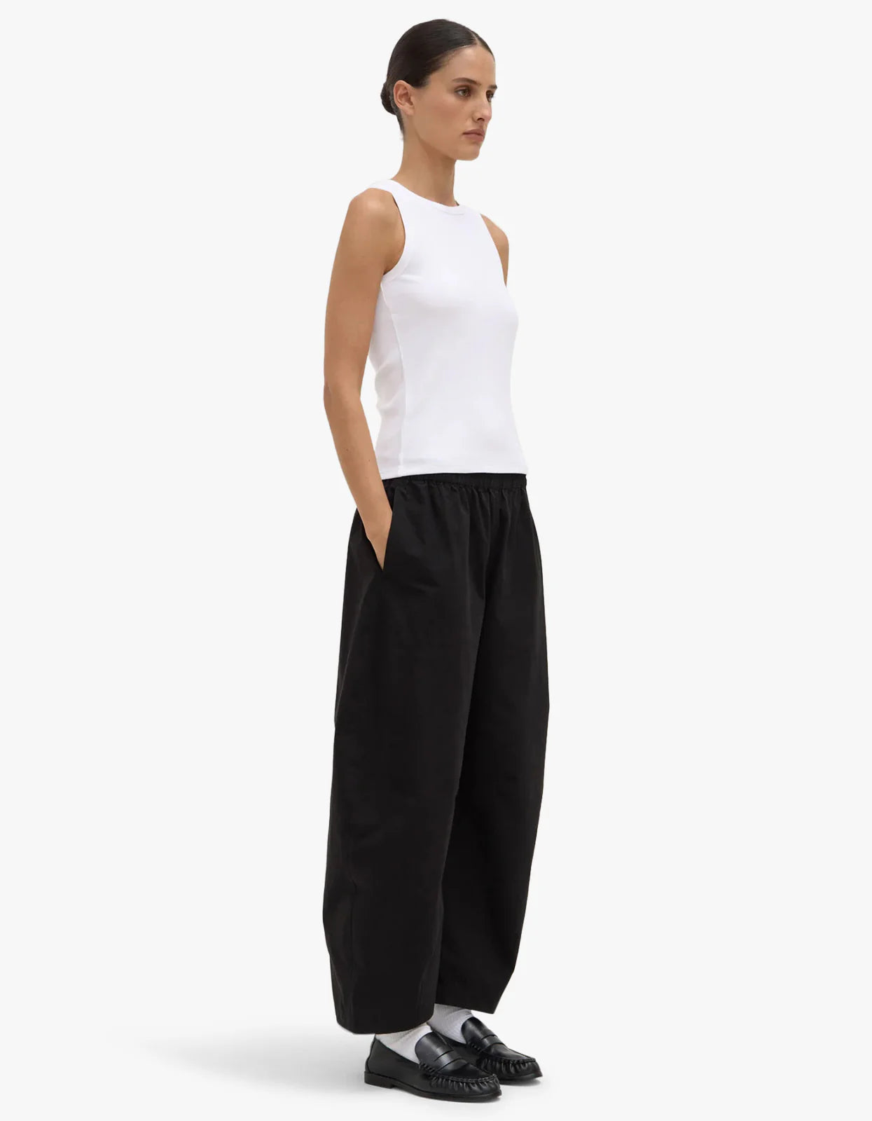 Assembly Label Lola Barrel Pant - Black