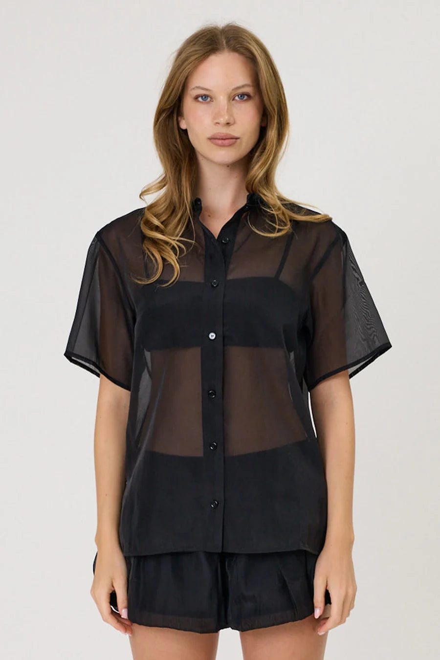 Remain Monica Shirt - Black