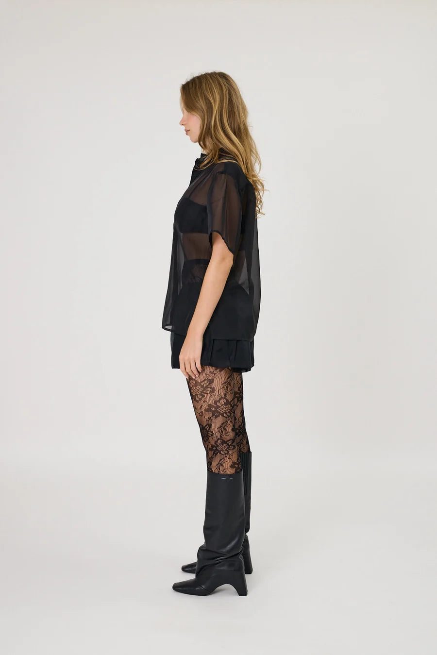 Remain Monica Shirt - Black