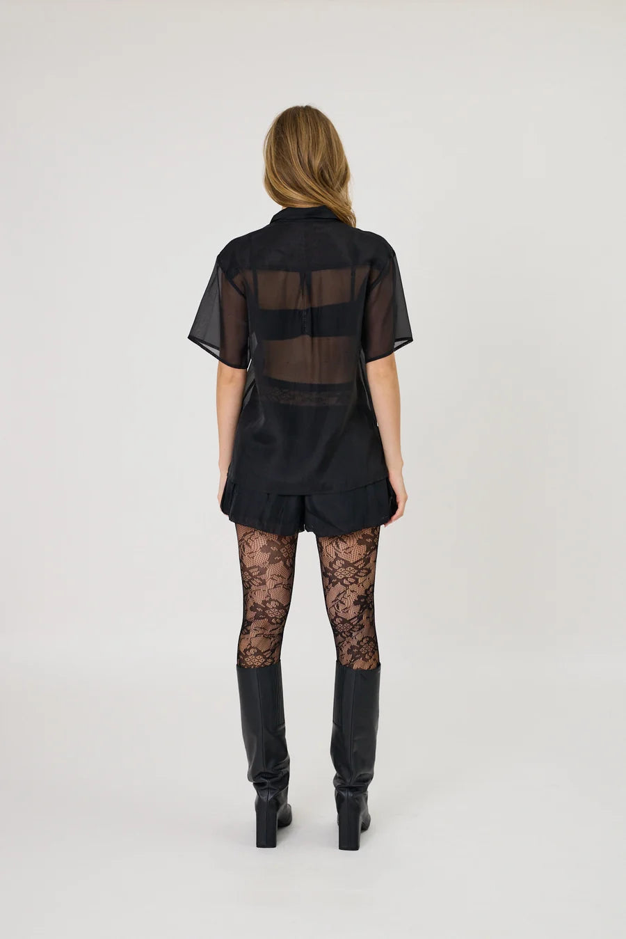 Remain Monica Shirt - Black