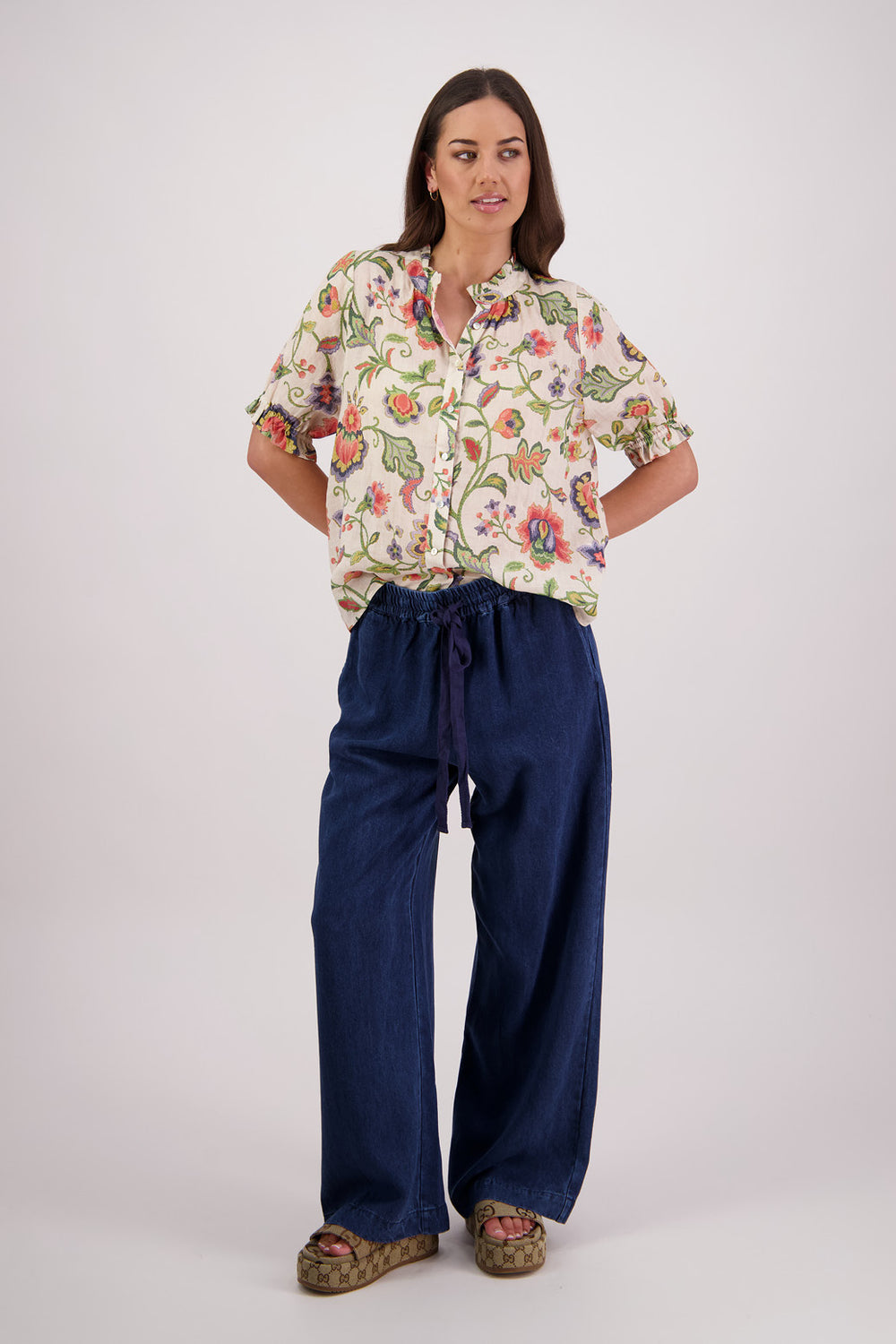 Briarwood Pearly Top - Jacobean