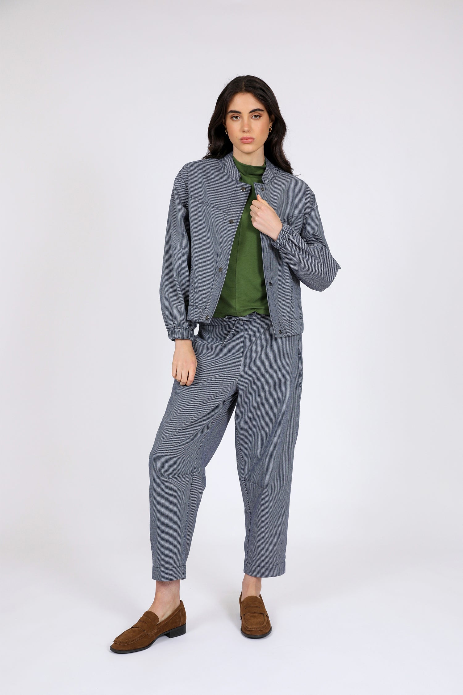 Beam Barrel Pant - Ink Stripe