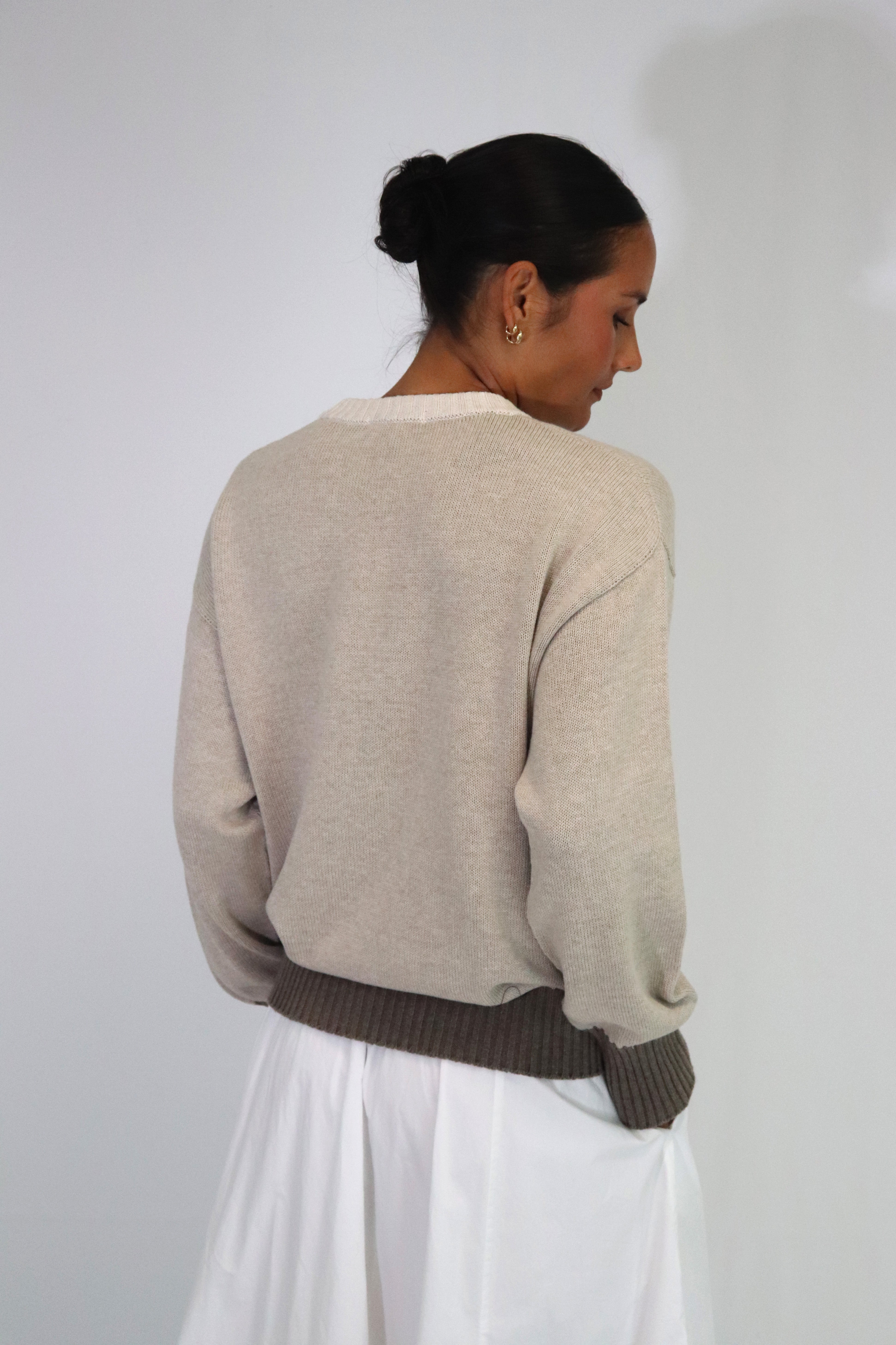 Tatāno Alexandra Crew - Sand/Mocha