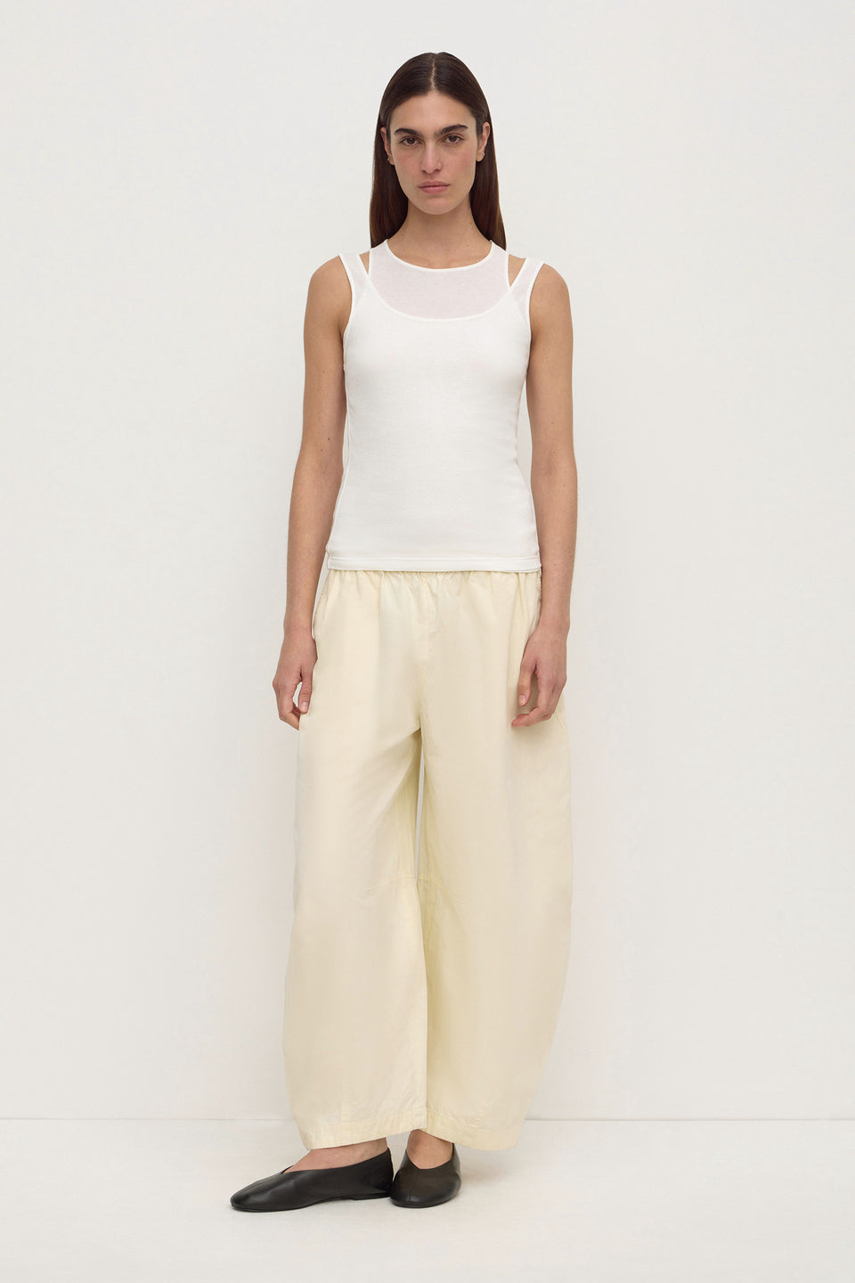 Assembly Label Lola Barrel Pant - Vanilla