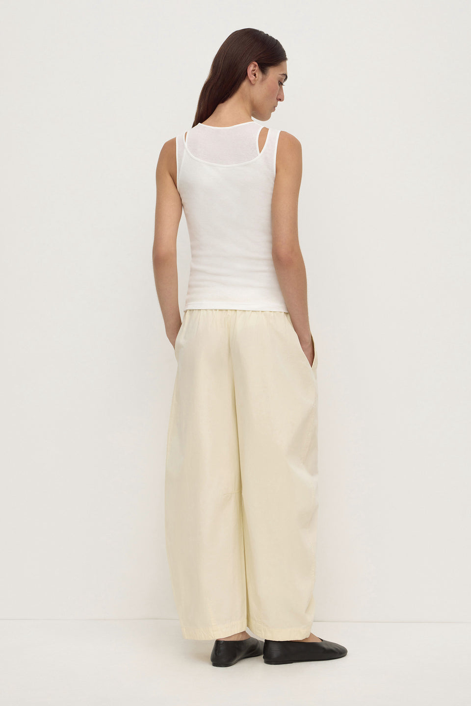 Assembly Label Lola Barrel Pant - Vanilla