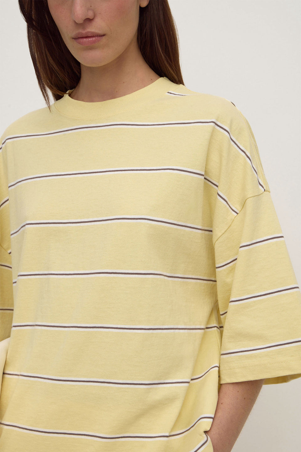 Assembly Label Nora Stripe Oversized Tee - Rind Stripe